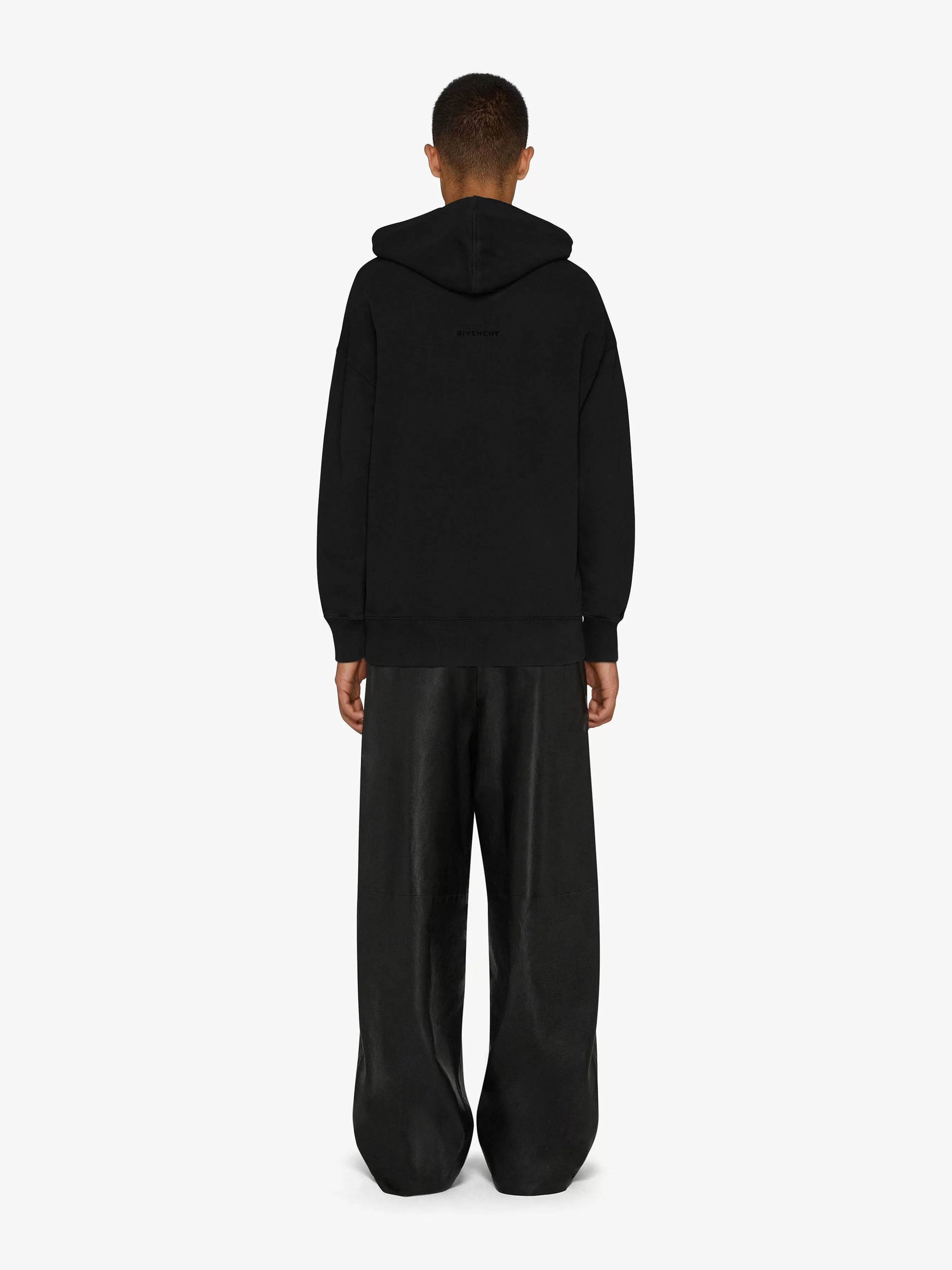 Givenchy Sweats Et Sweats A Capuche>4G - Sweat A Capuche Coupe Slim En Polaire Noir