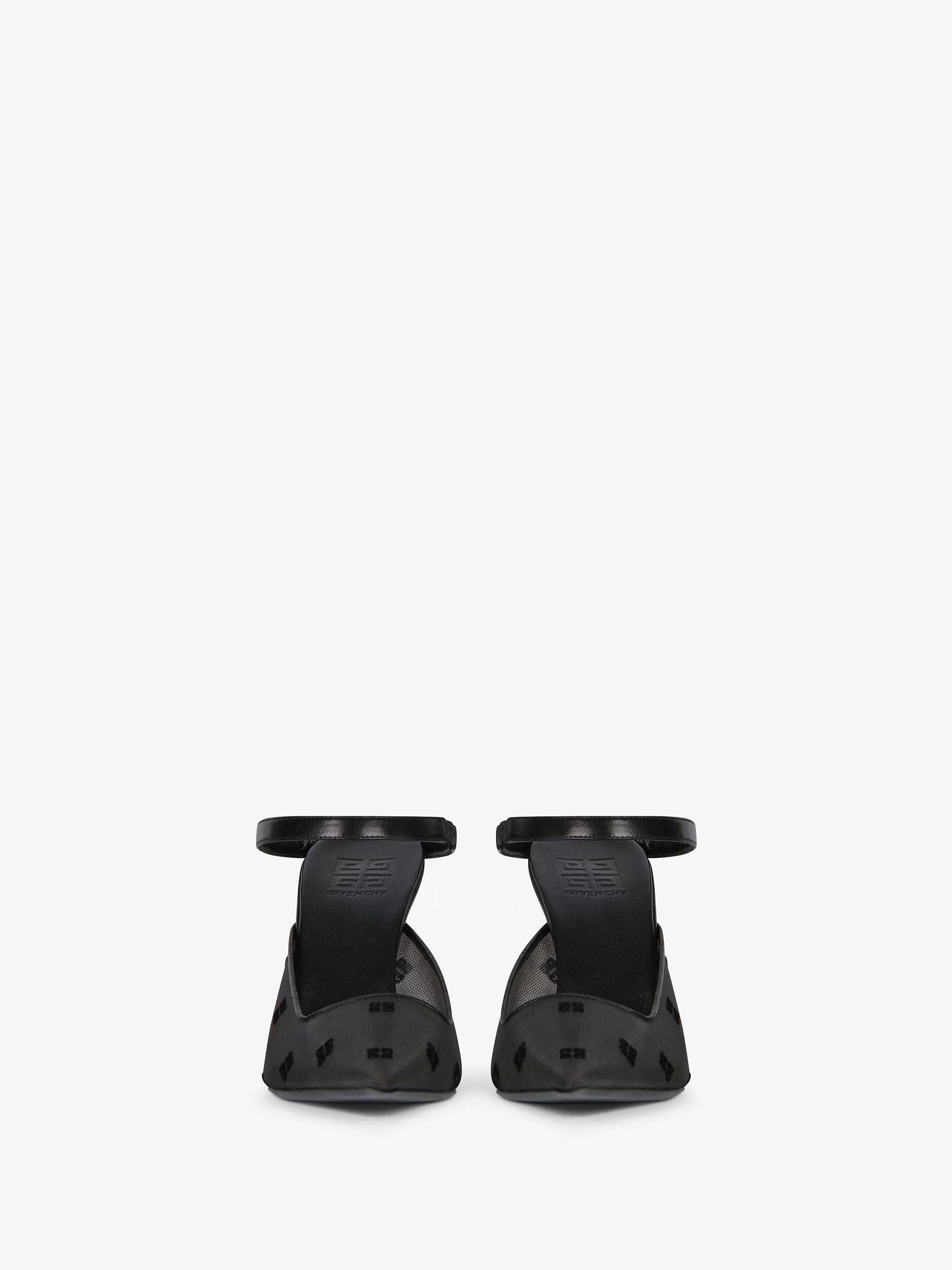 Givenchy Talons>Afficher Les Mules En Maillage 4G Noir