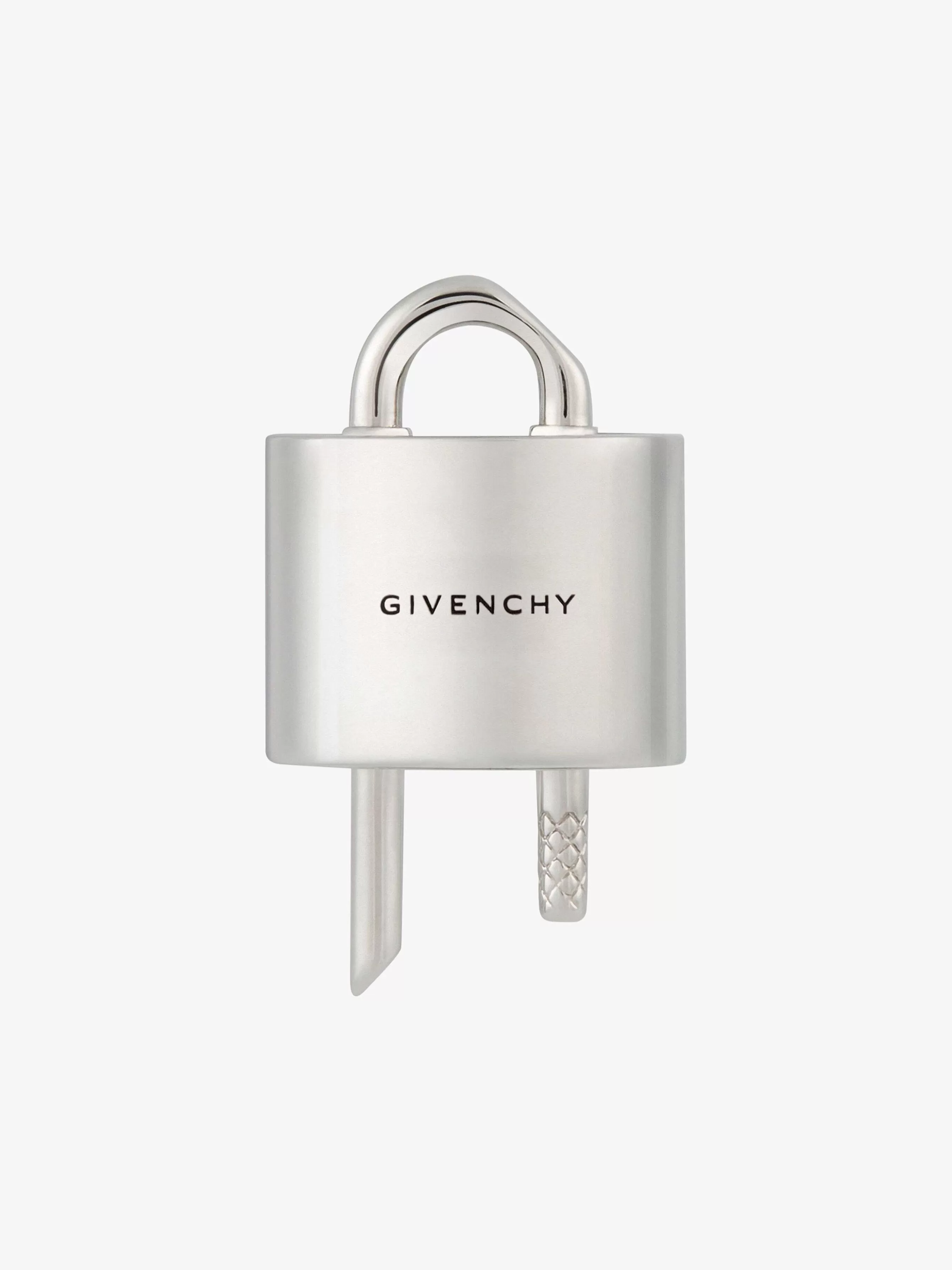 Givenchy Bijoux>Anneau De Verrouillage En U En Metal Argente