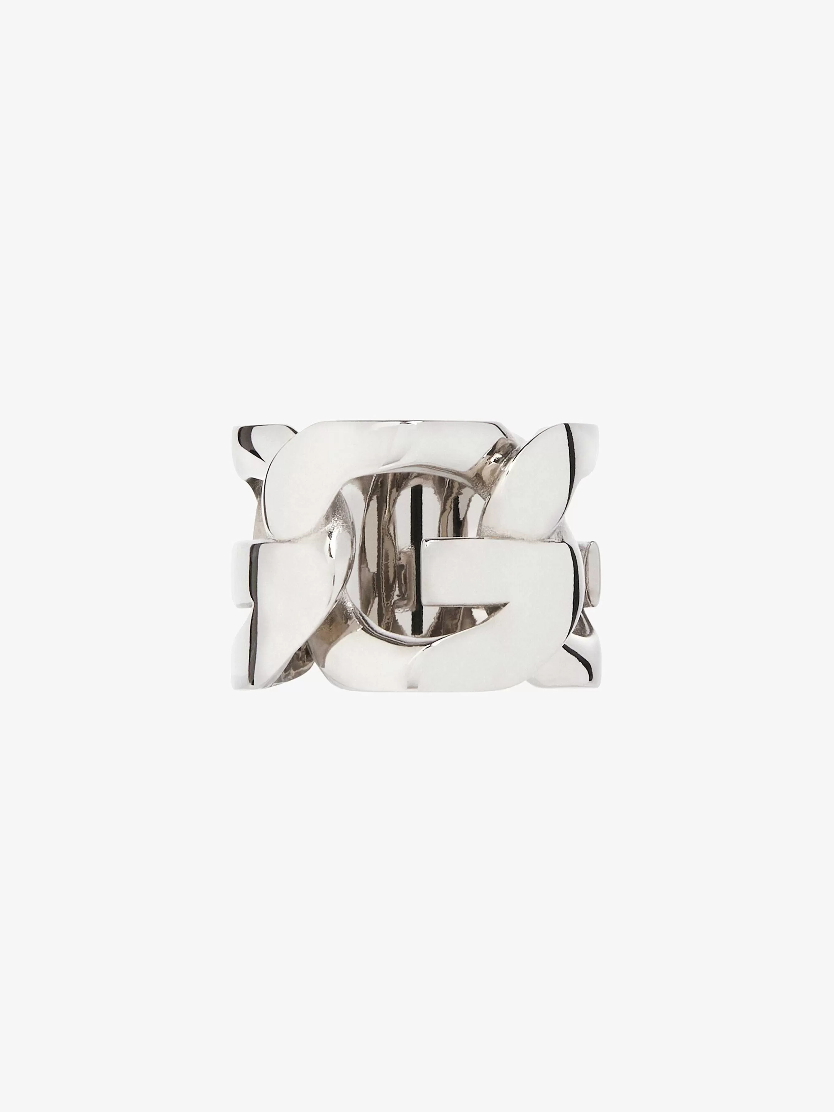 Givenchy Bijoux>Bague D'Identification En Metal Argente