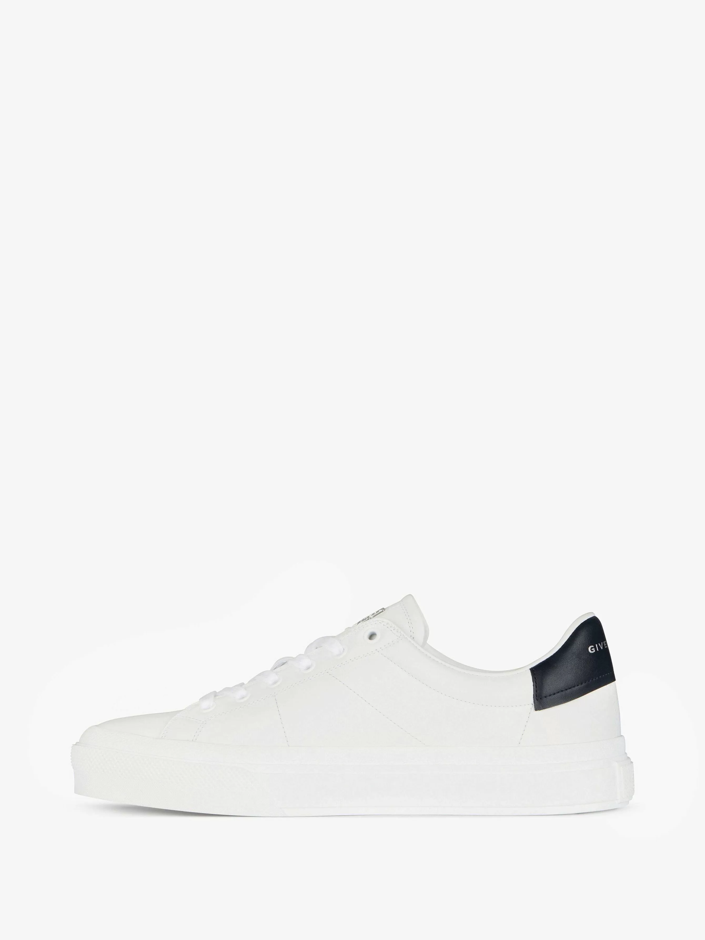 Givenchy Baskets>Baskets City Sport En Cuir Navet Blanc