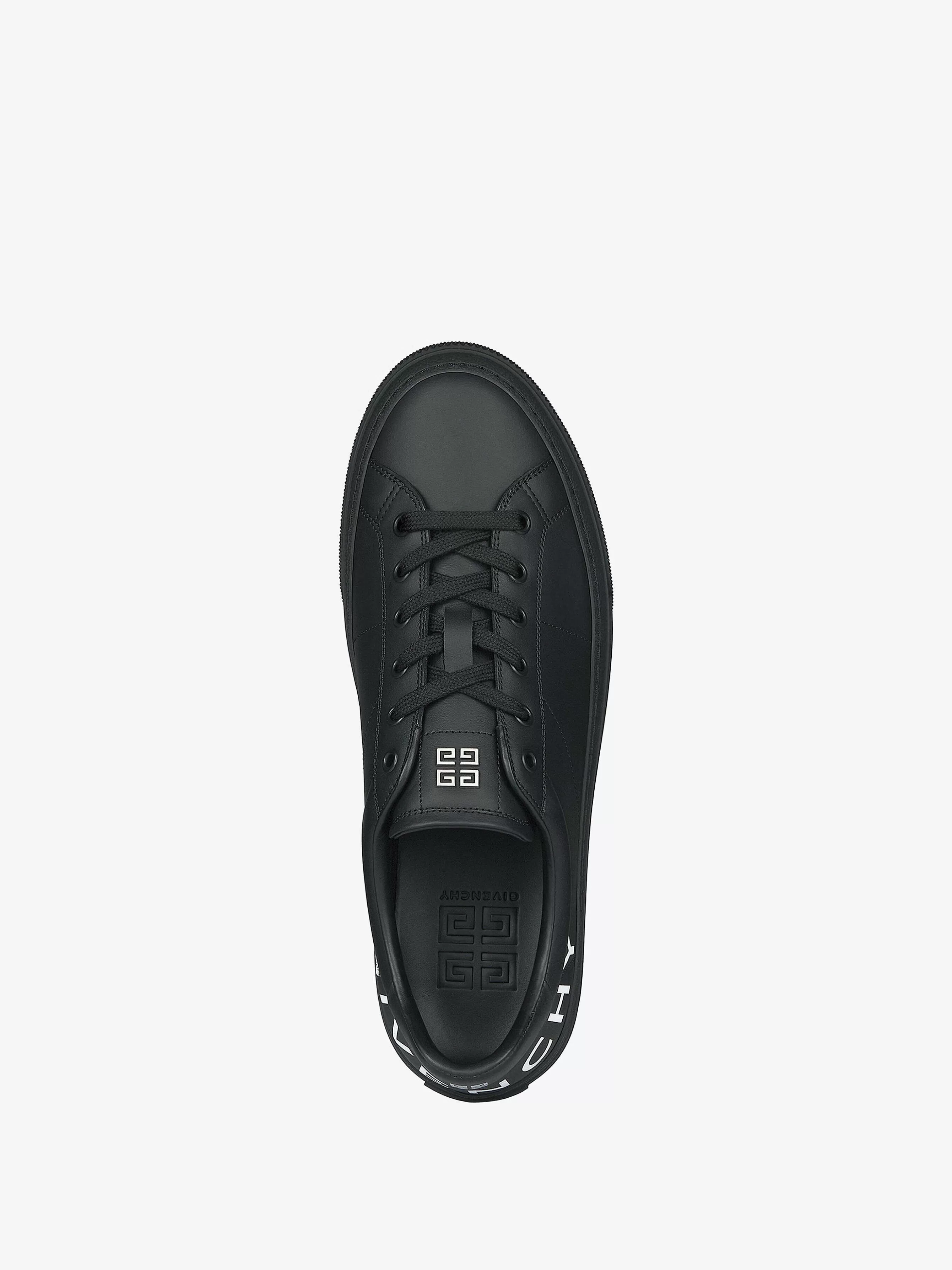 Givenchy Baskets>Baskets City Sport En Cuir Noir