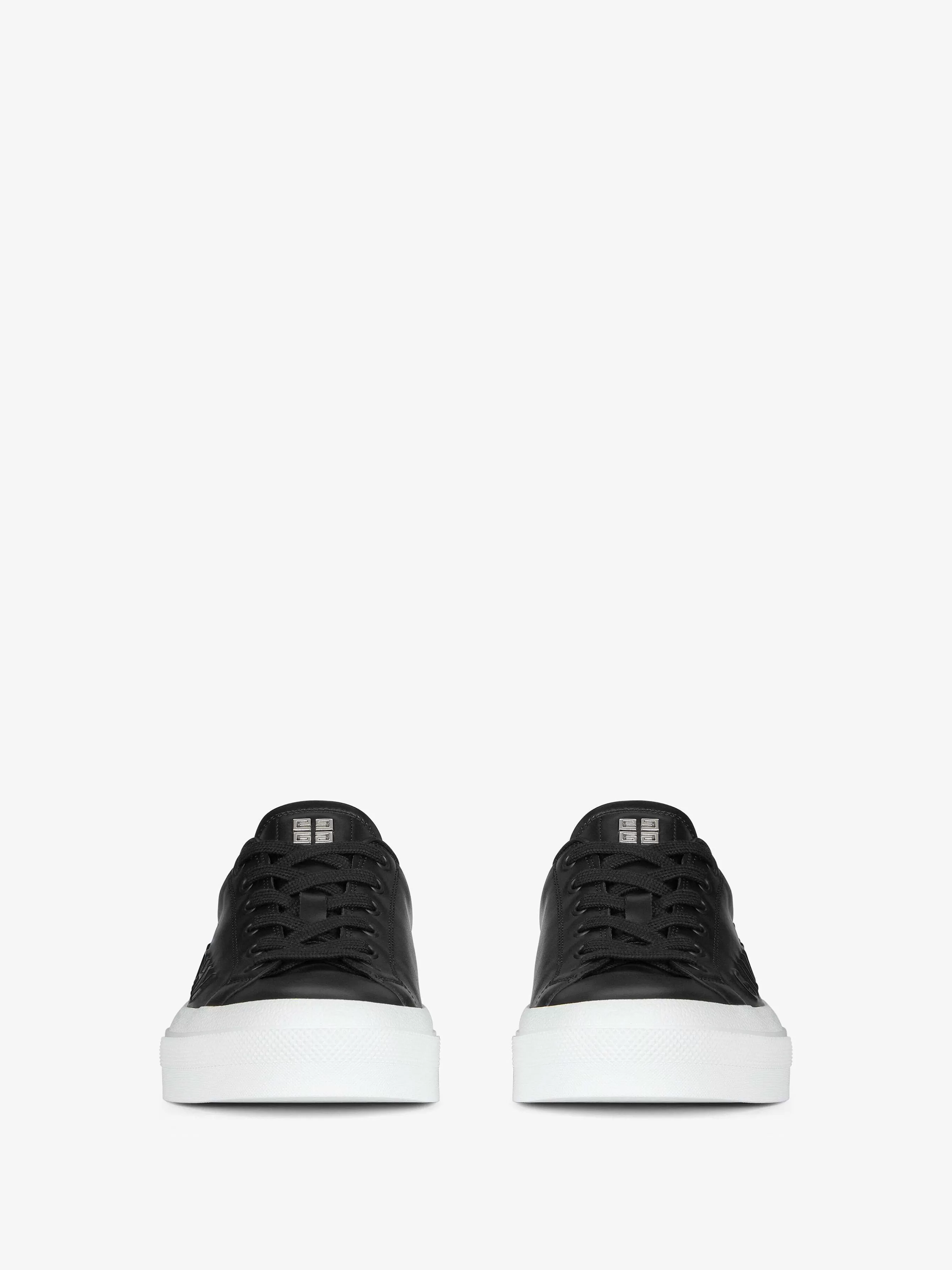 Givenchy Baskets>Baskets City Sport En Cuir Noir