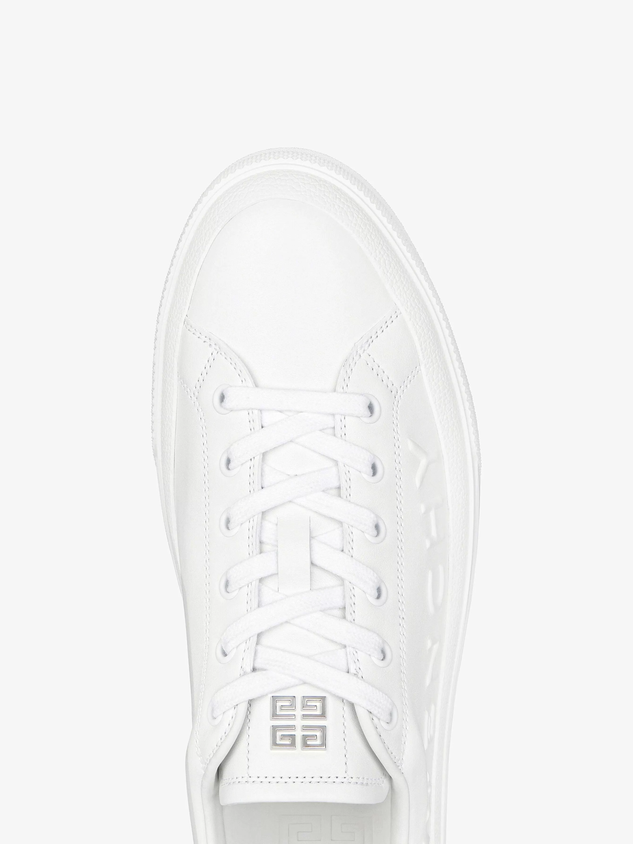 Givenchy Baskets>Baskets City Sport En Cuir Blanc