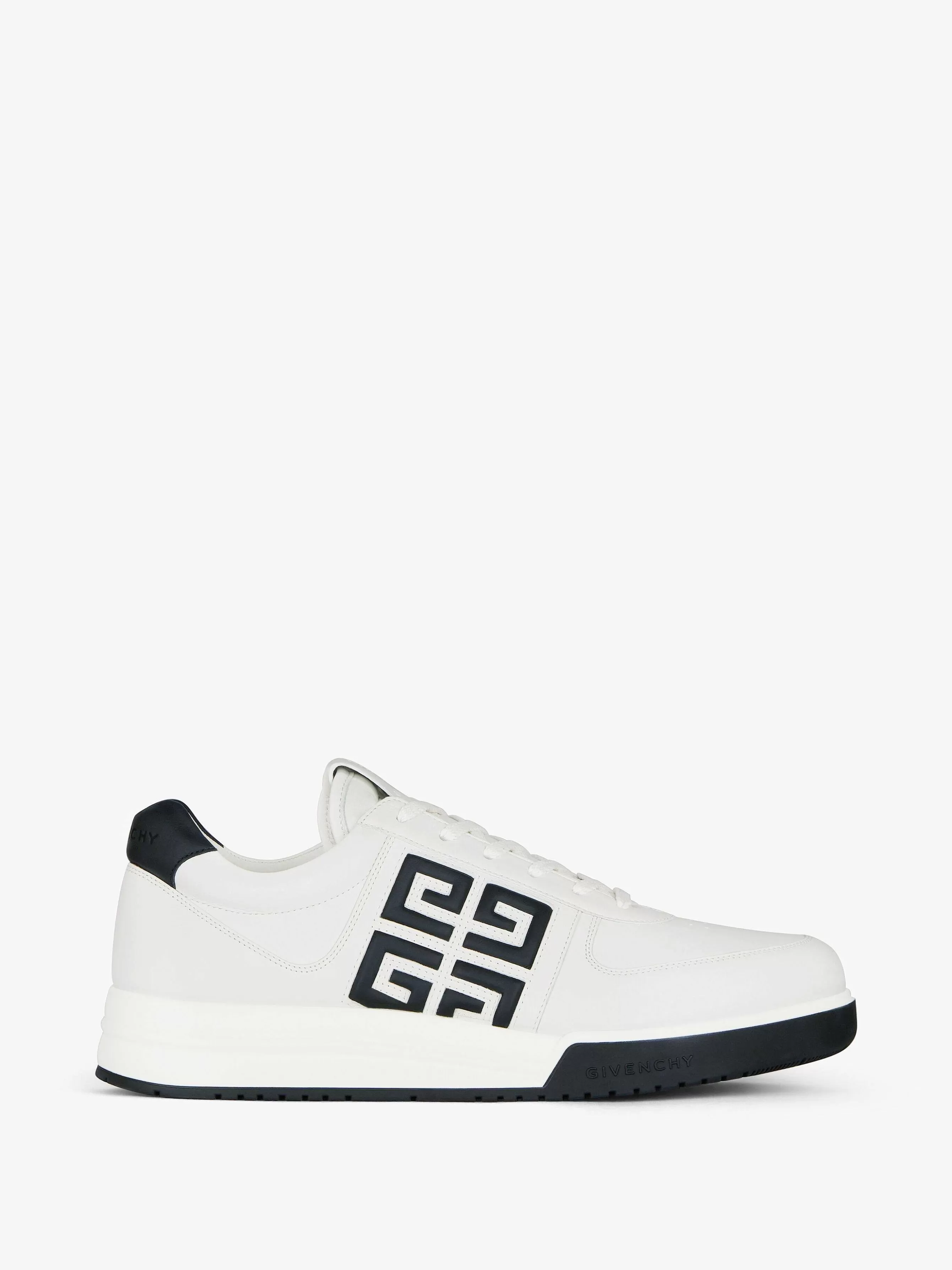 Givenchy G4>Baskets G4 En Cuir Noir Blanc