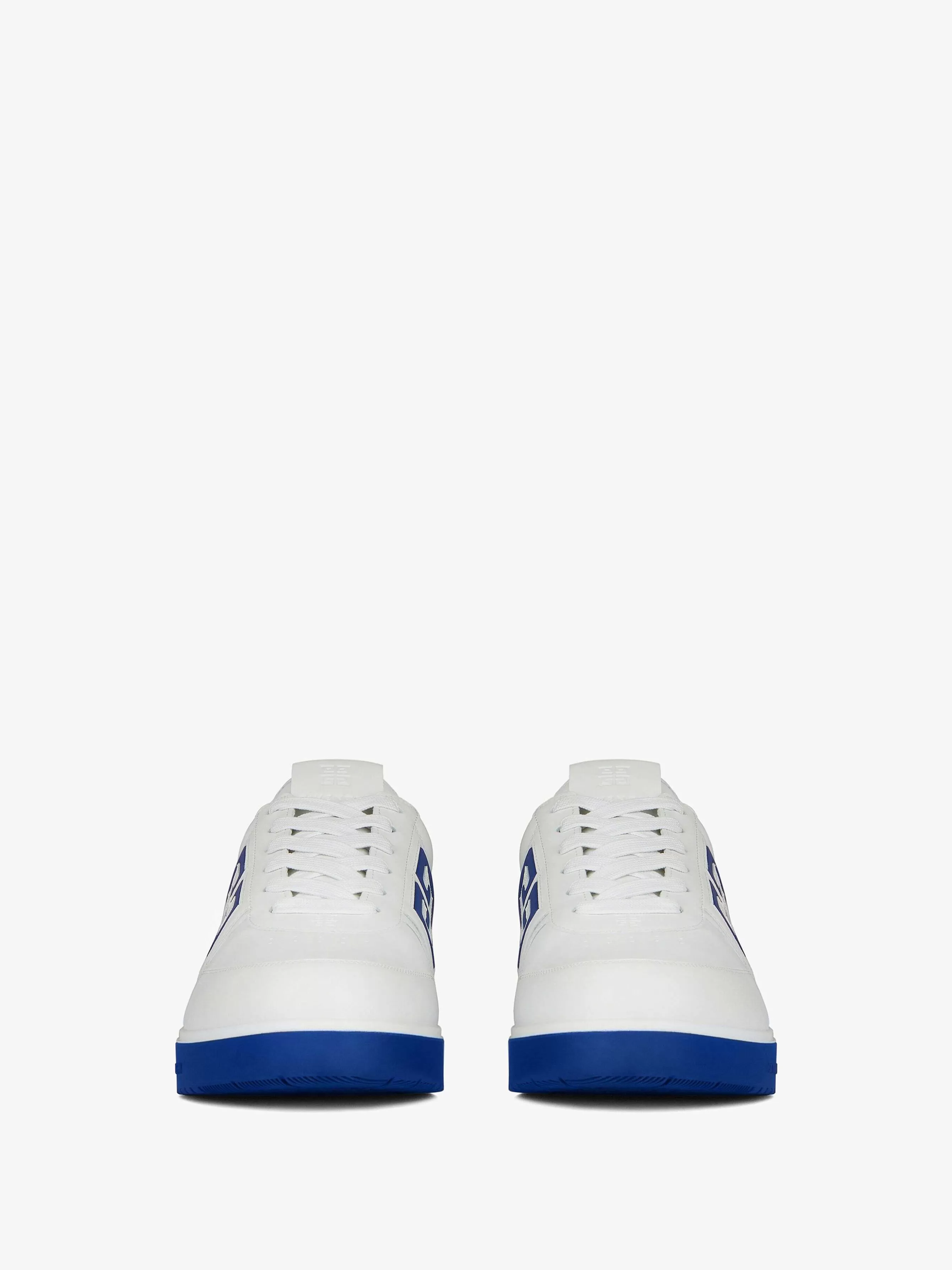 Givenchy G4>Baskets G4 En Cuir Blanc Bleu