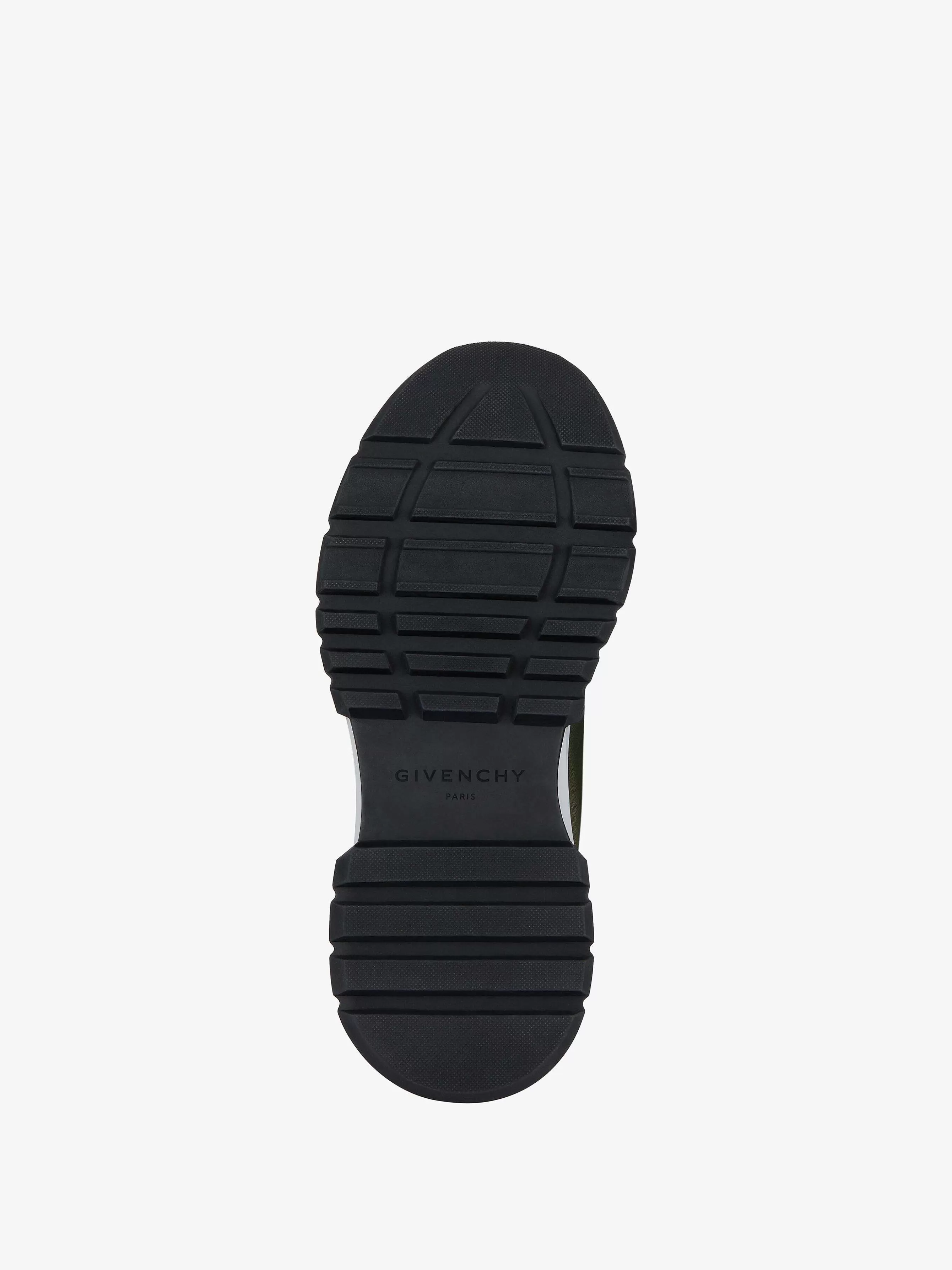 Givenchy Baskets>Baskets Spectre Runner En Fibre Synthetique Avec Fermeture Eclair Kaki/Noir