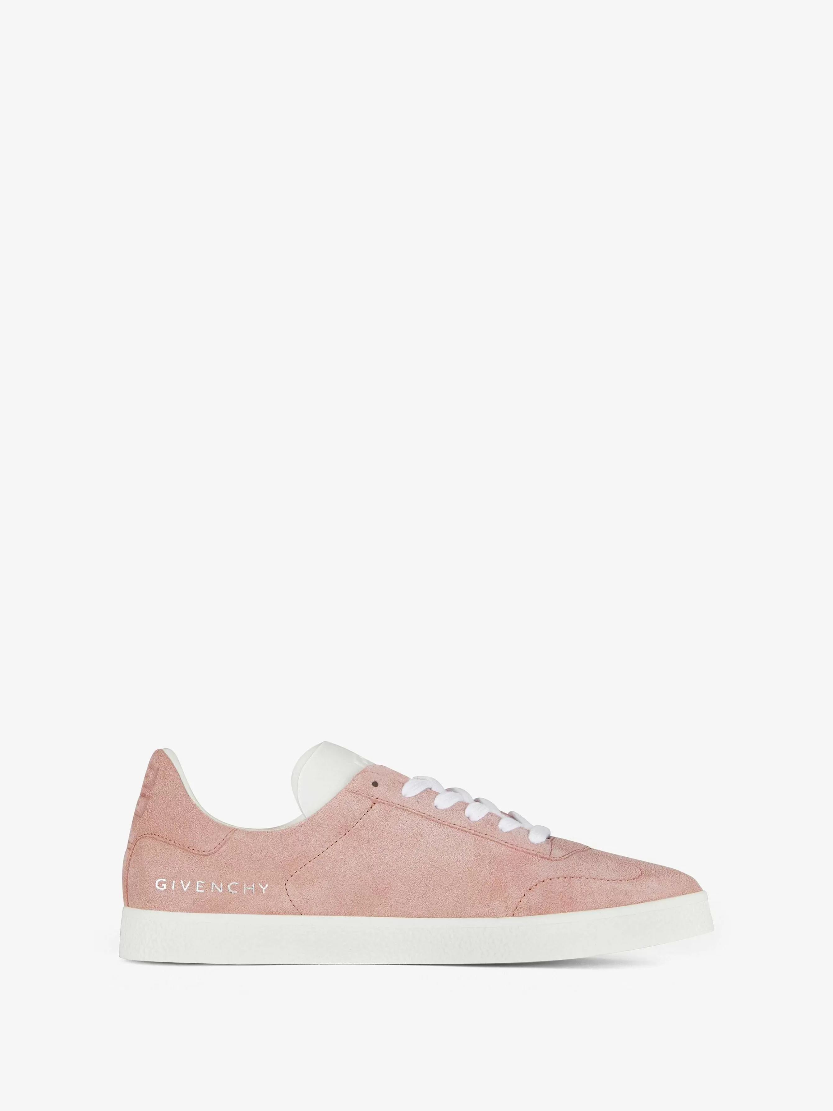 Givenchy Baskets>Baskets Town En Daim Vieux Rose