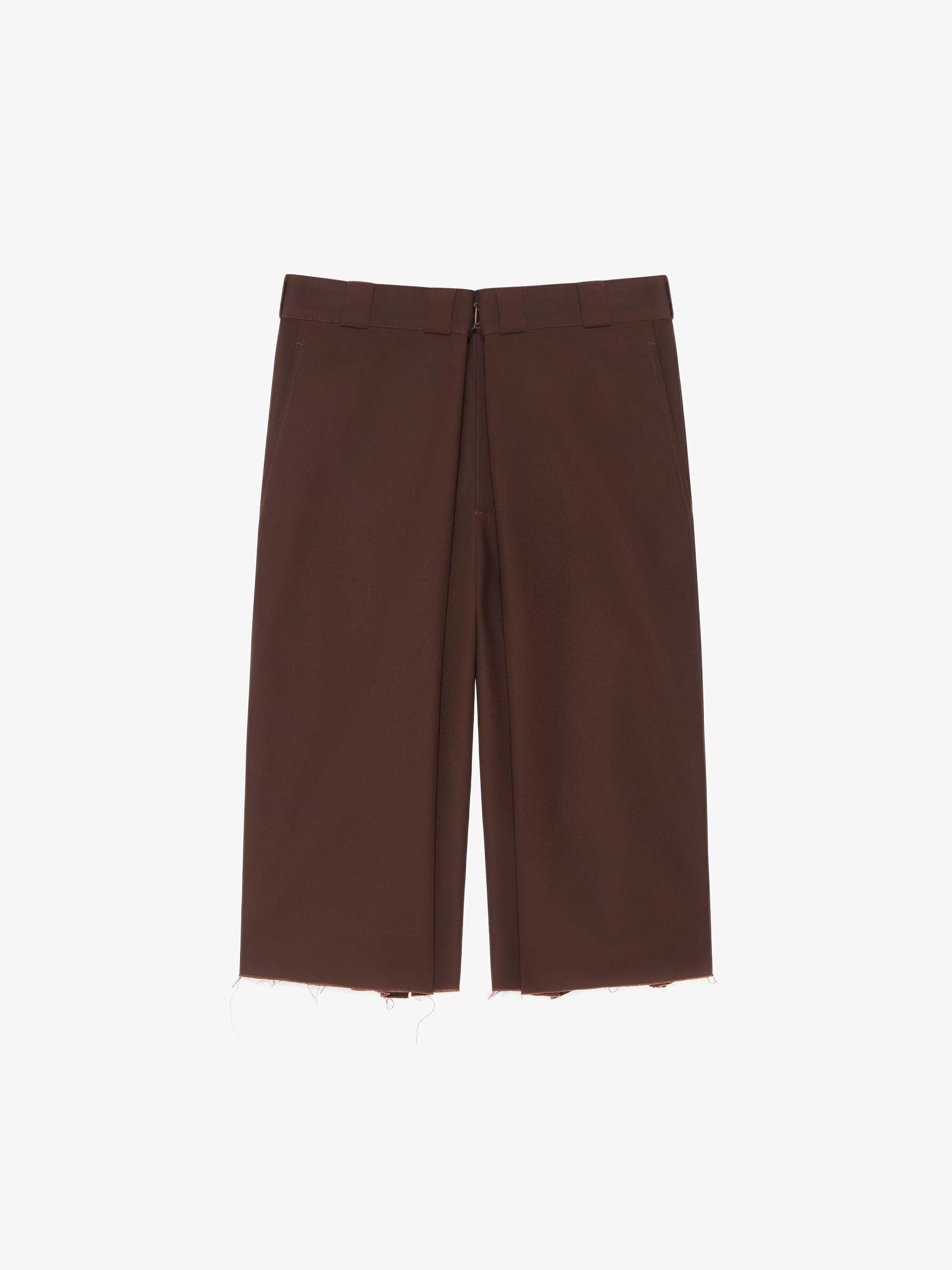 Givenchy Shorts>Bermuda Chino Extra Large En Toile Brun