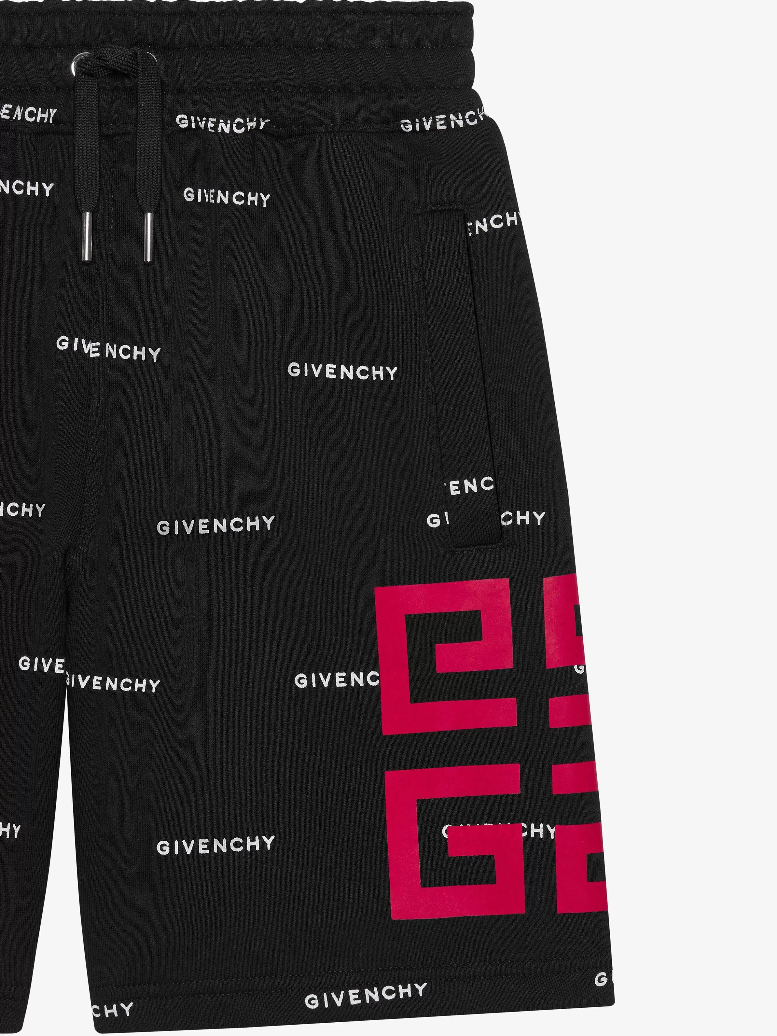 Givenchy Garçon (4 À 12 Ans)>Bermuda 4G En Polaire Noir