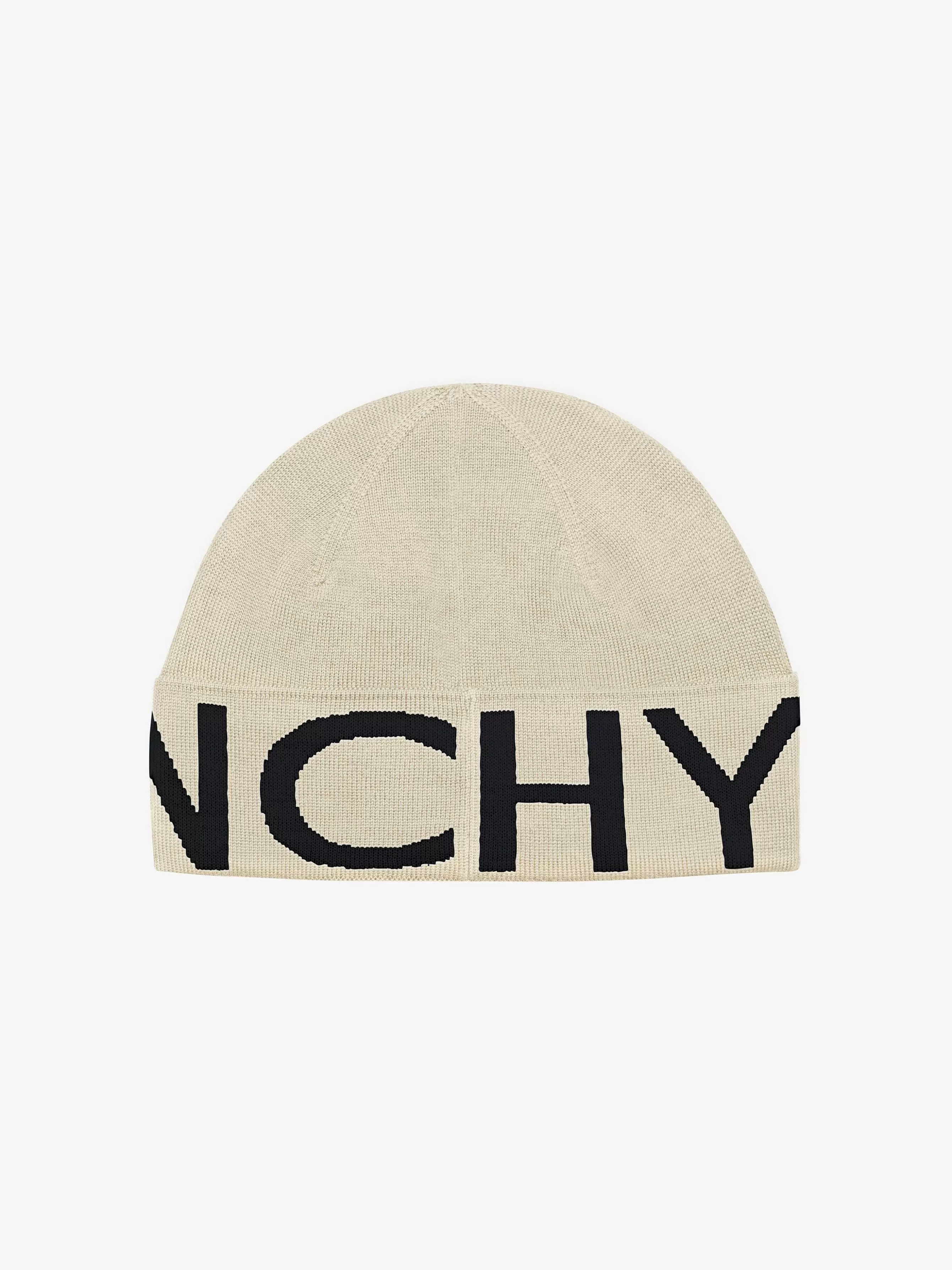 Givenchy Bonnets Et Casquettes>Bonnet En Laine Argile