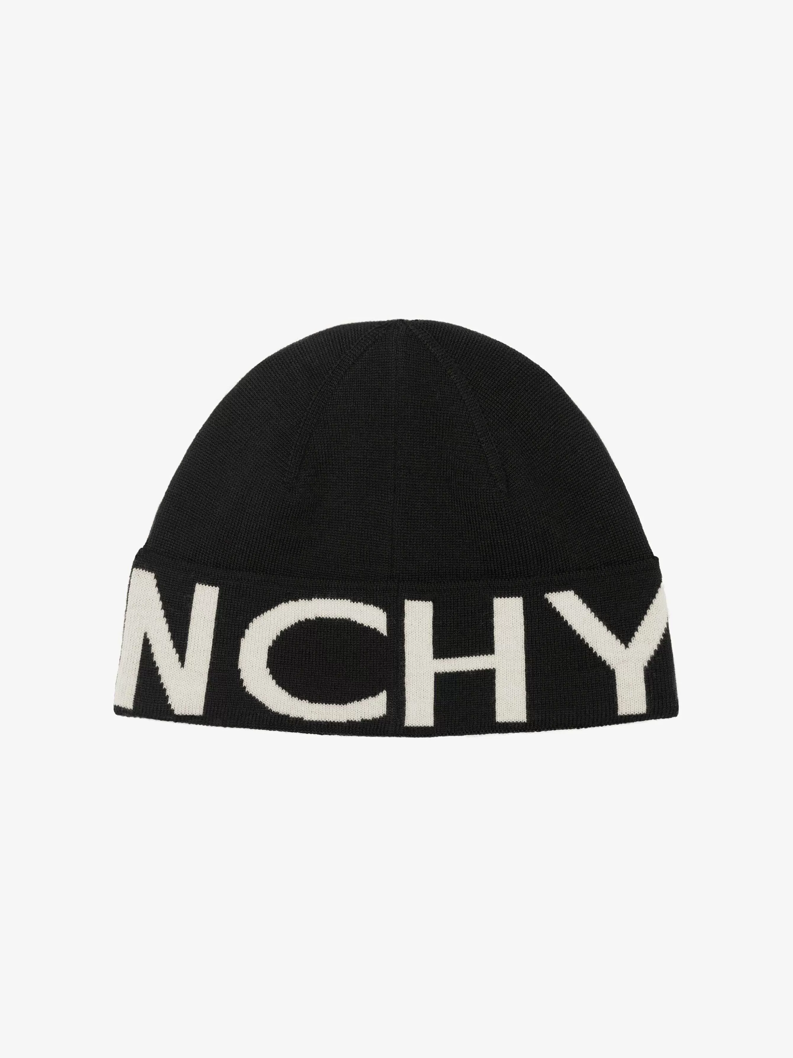 Givenchy Bonnets Et Casquettes>Bonnet En Laine Noir