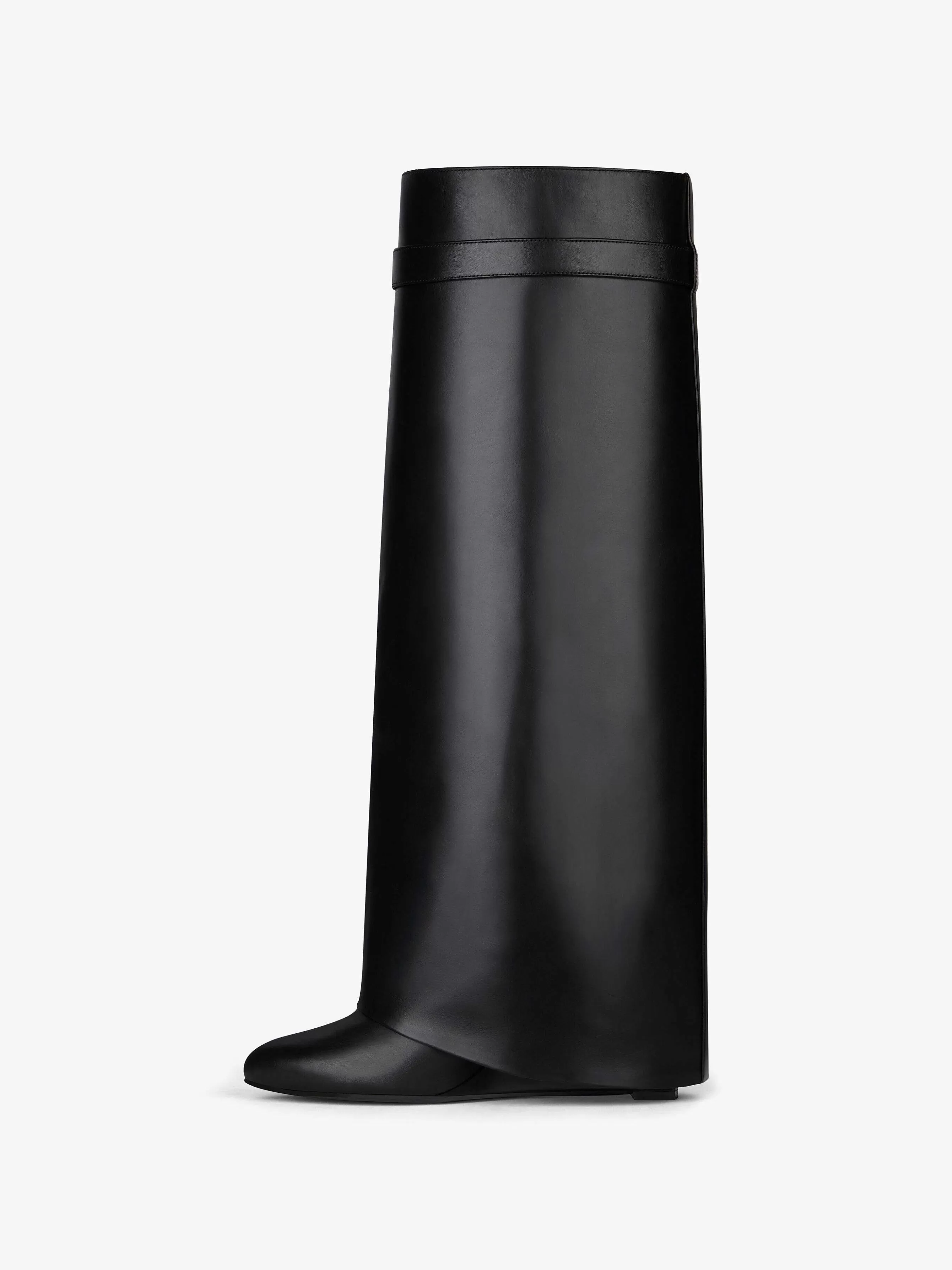 Givenchy Bottes Et Bottines>Bottes Shark Lock En Cuir Noir