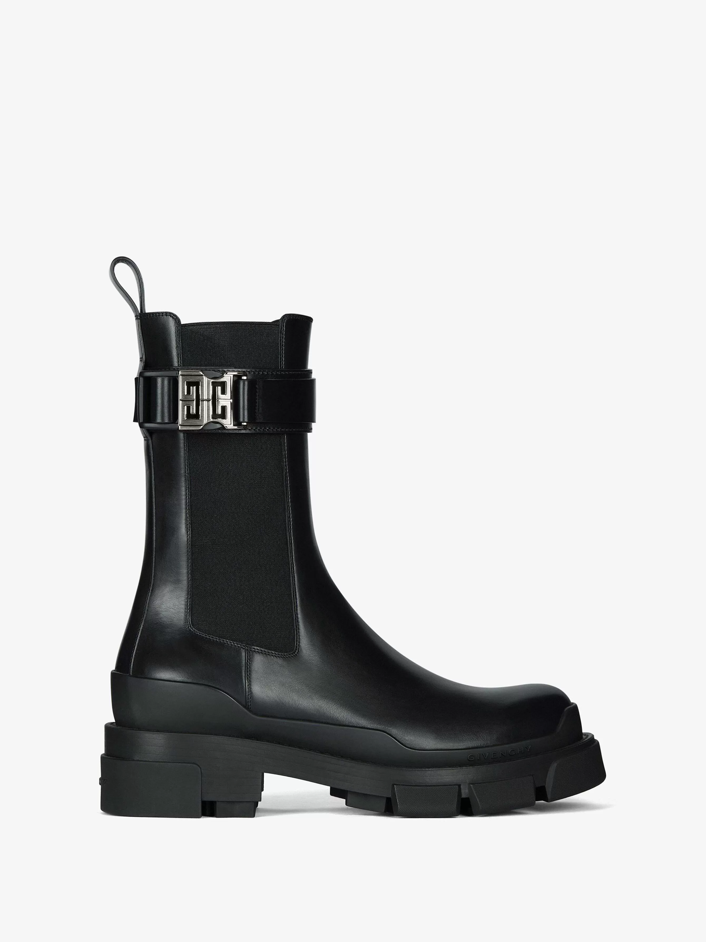 Givenchy Bottes Et Bottines>Bottines Chelsea Terra En Cuir Noir