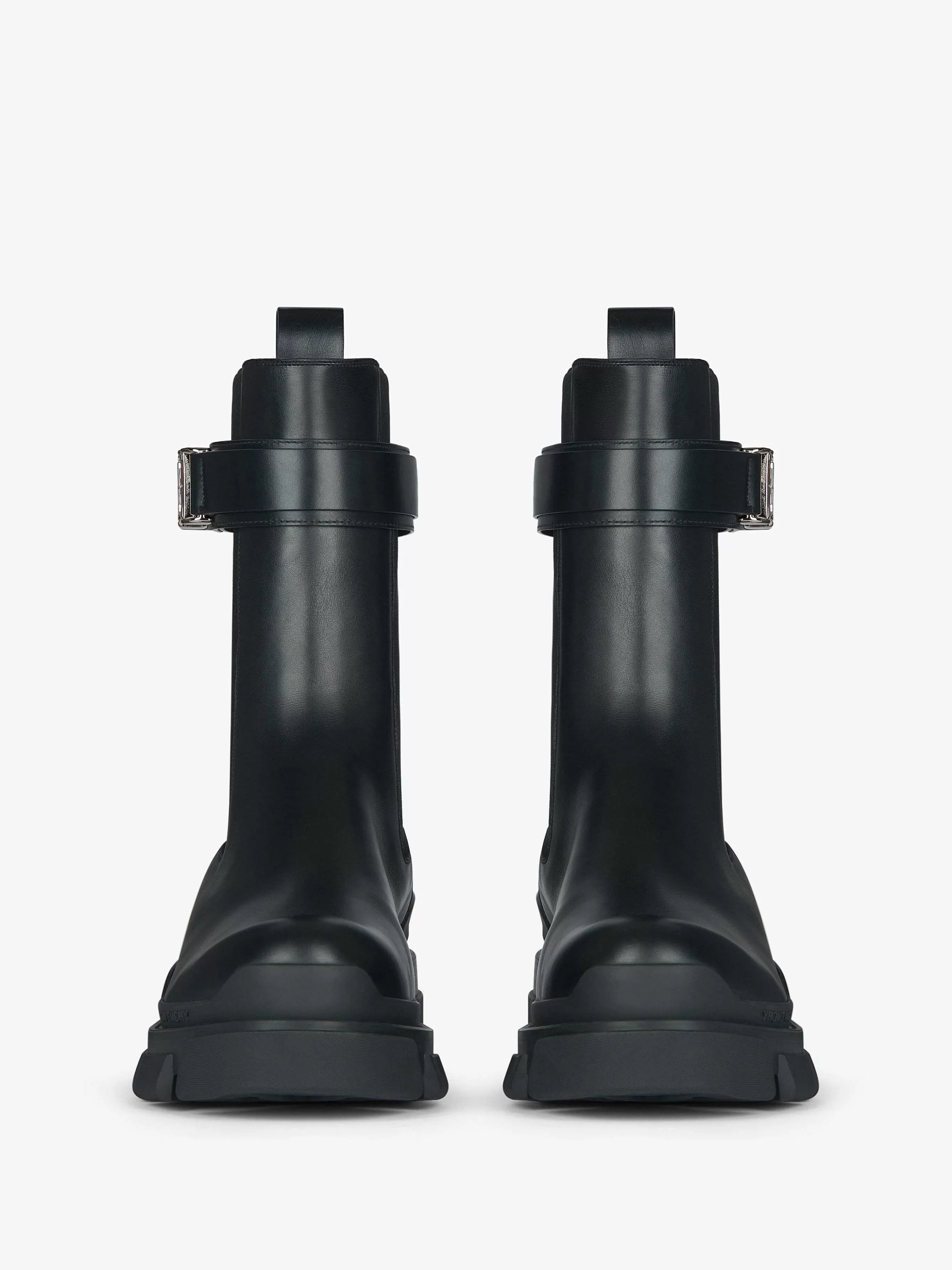 Givenchy Bottes & Derbies>Bottines Chelsea Terra En Cuir Noir