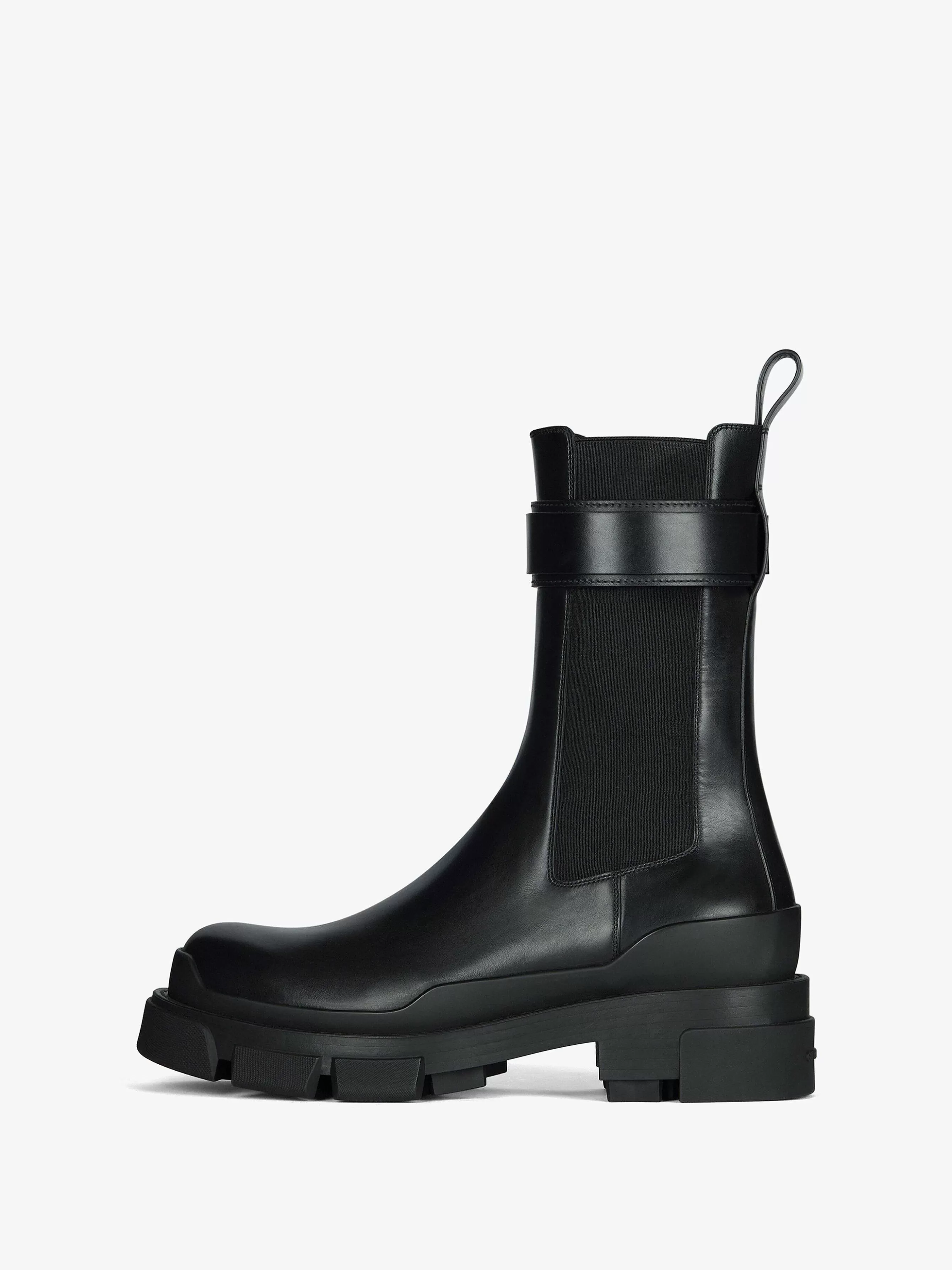 Givenchy Bottes Et Bottines>Bottines Chelsea Terra En Cuir Noir