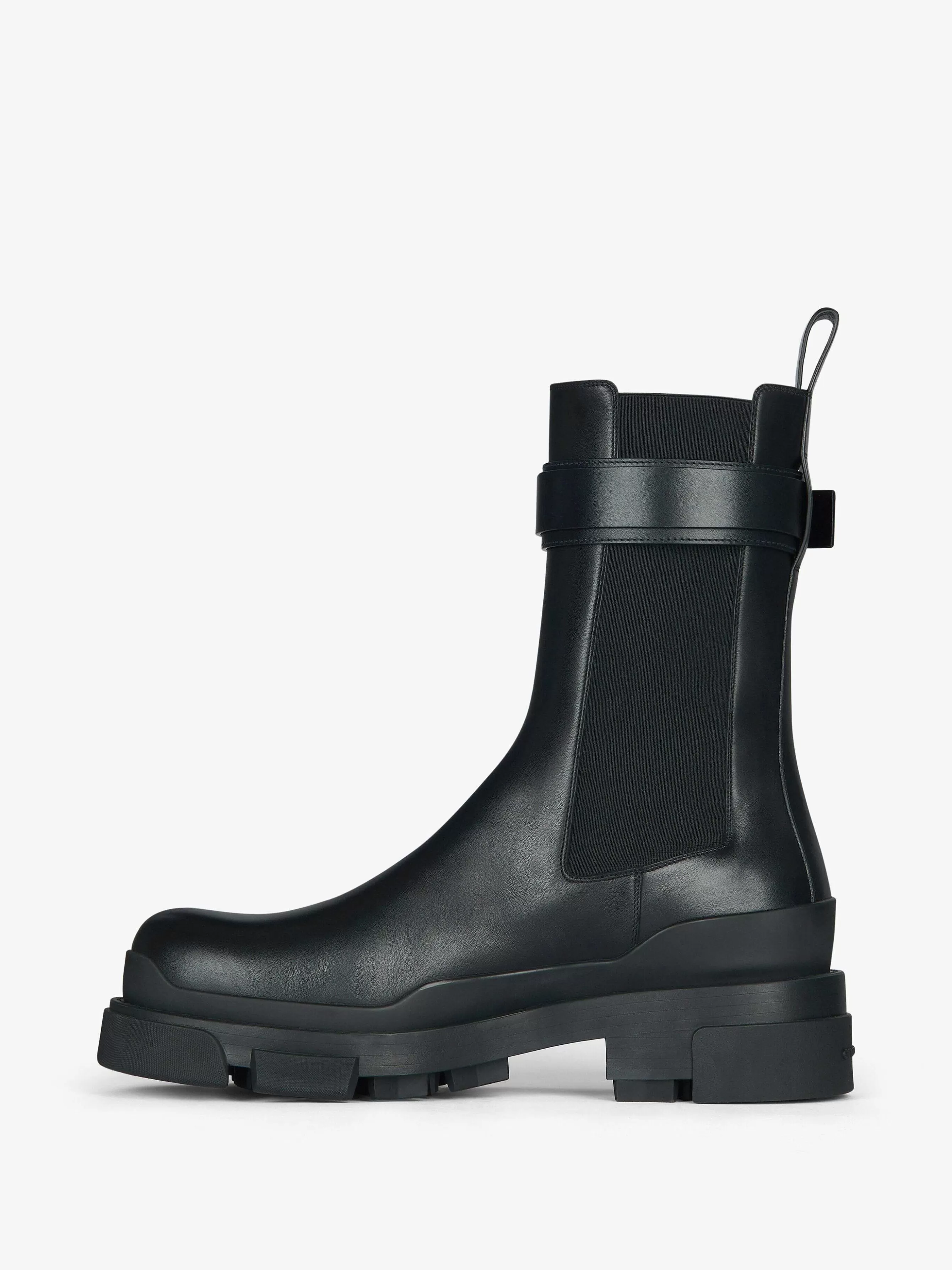 Givenchy Bottes & Derbies>Bottines Chelsea Terra En Cuir Noir