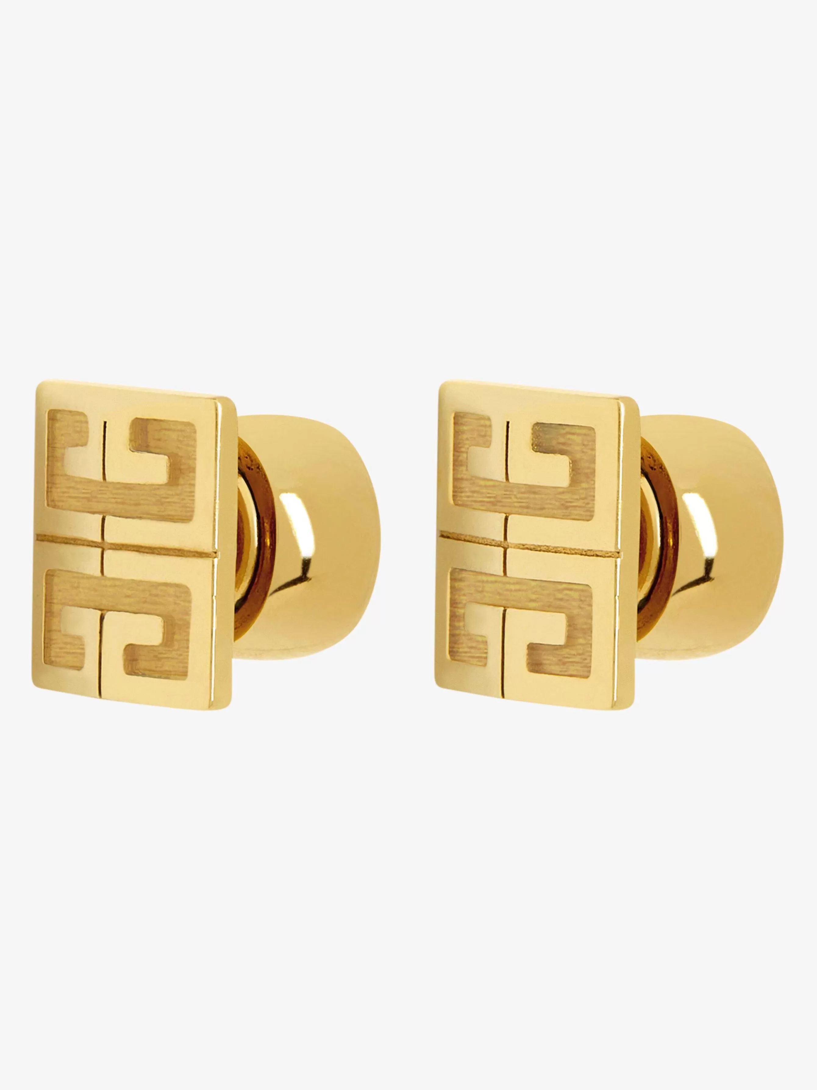 Givenchy Bijoux>Boucles D'Oreilles 4G En Metal Jaune Dore