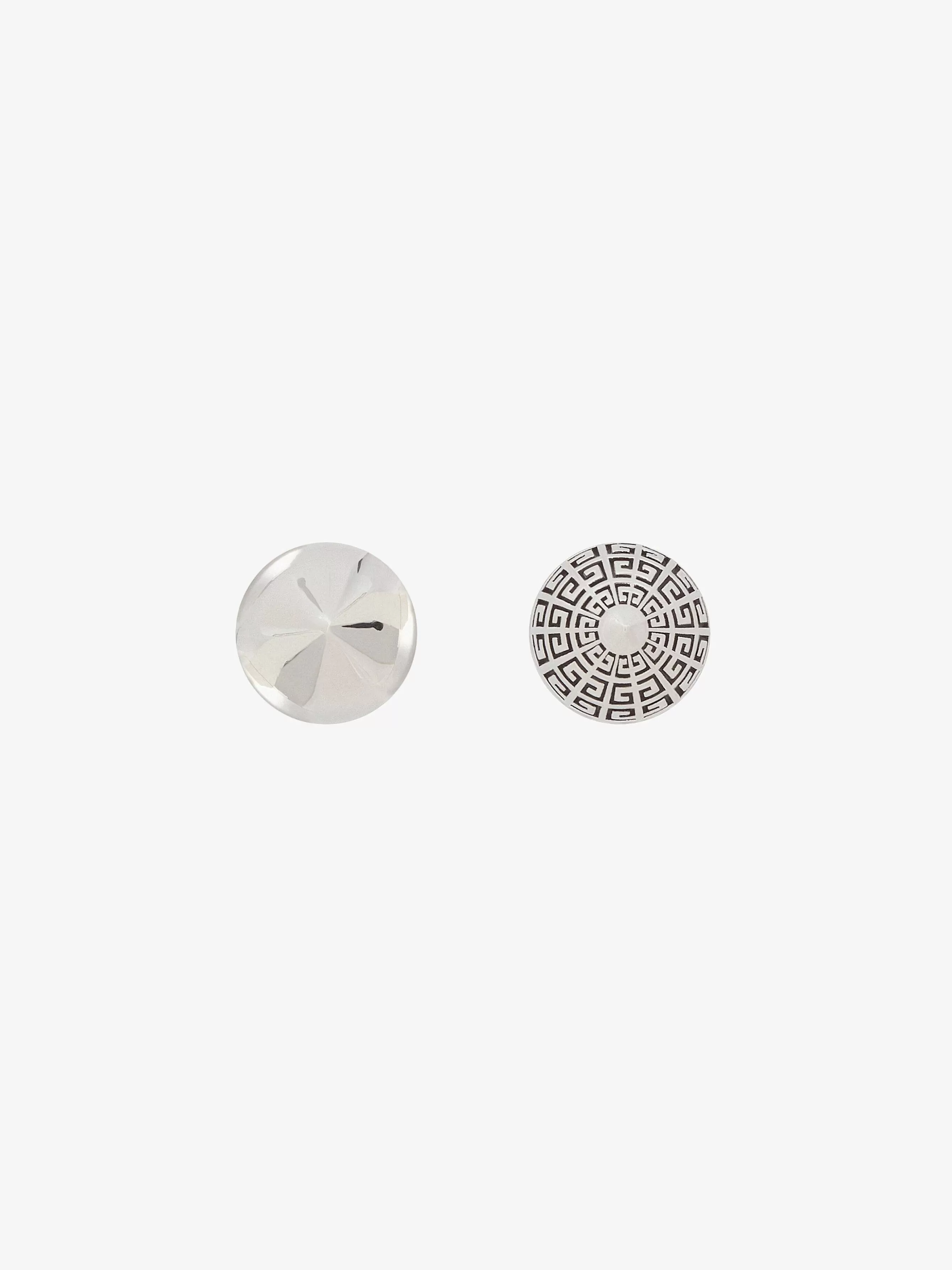 Givenchy Bijoux>Boucles D'Oreilles G Clous En Metal Argente