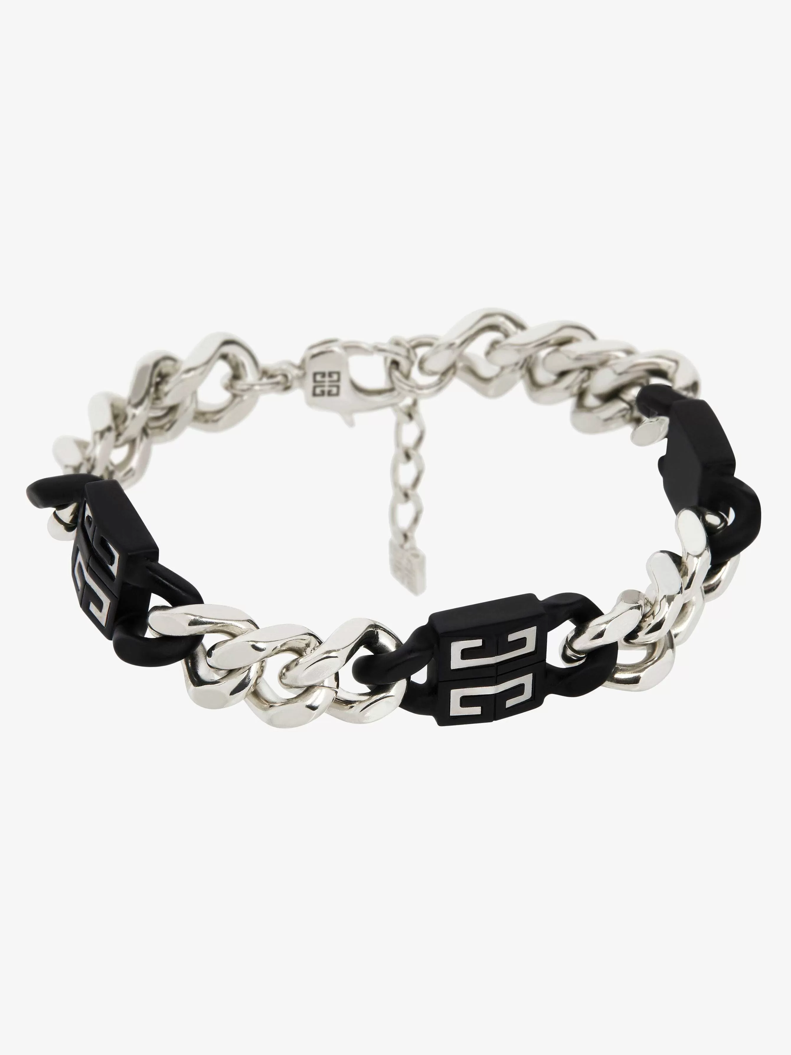 Givenchy Bijoux>Bracelet 4G En Metal Noir/Argente