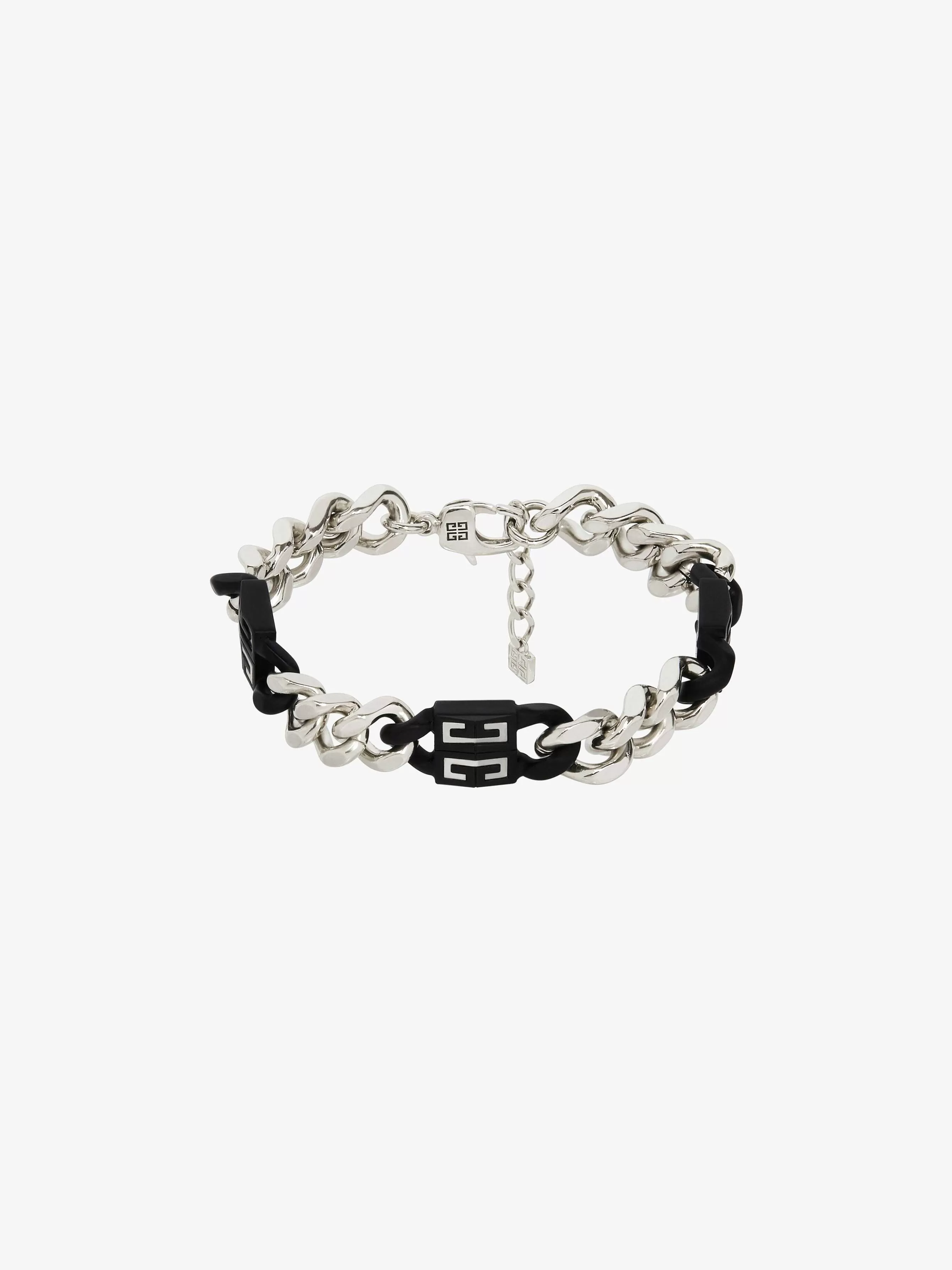 Givenchy Bijoux>Bracelet 4G En Metal Noir/Argente