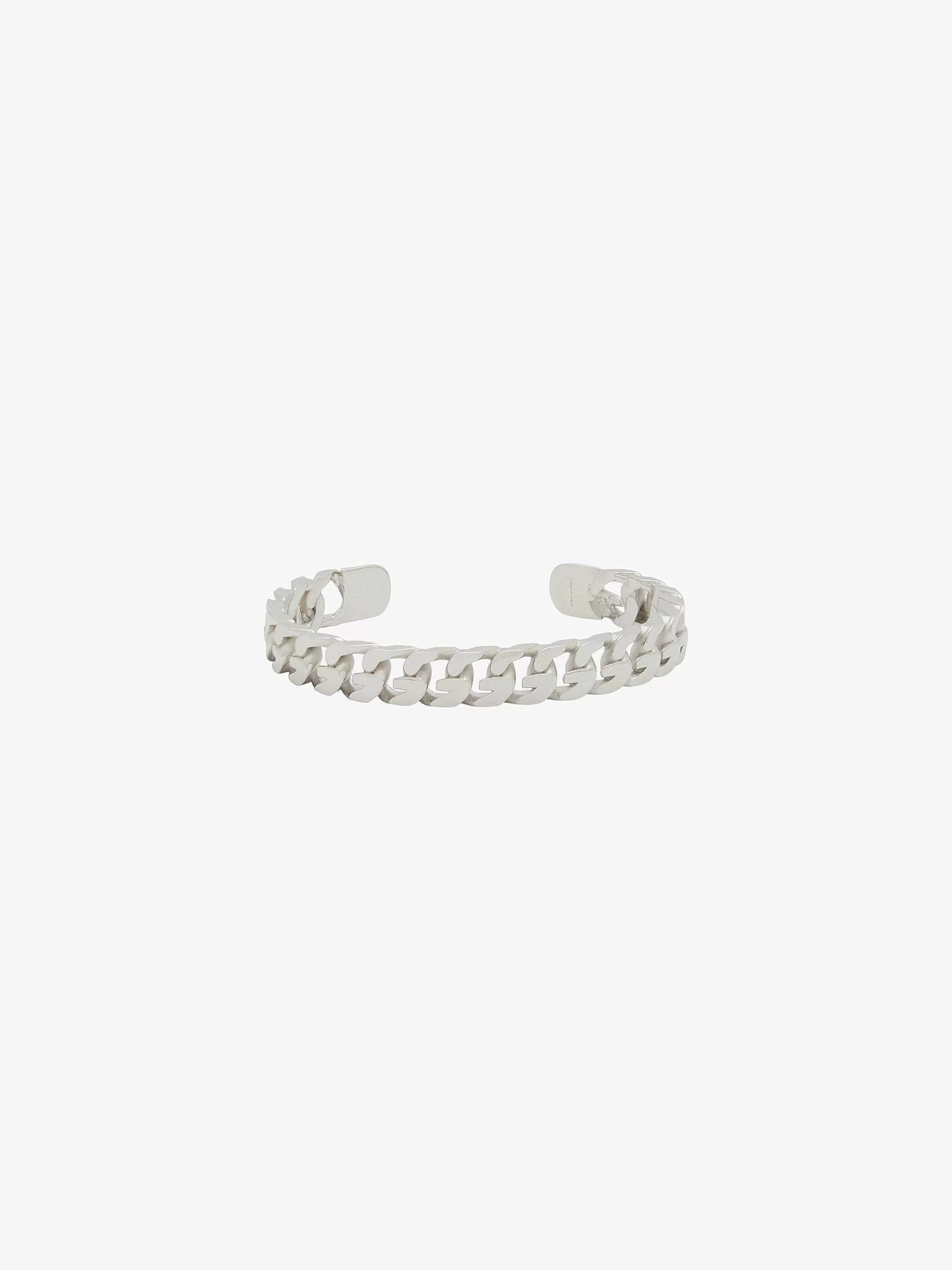 Givenchy Bijoux>Bracelet Chaine G En Metal Argente