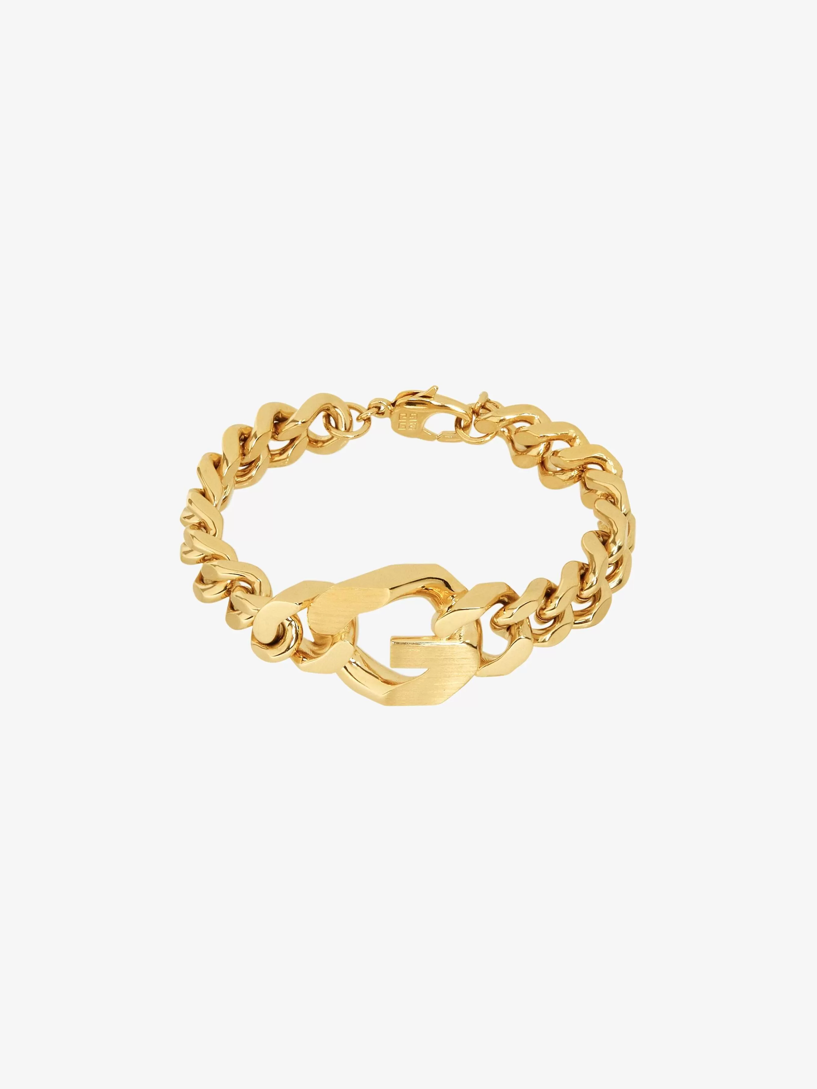 Givenchy Bijoux>Bracelet Chaine G En Metal Jaune Dore