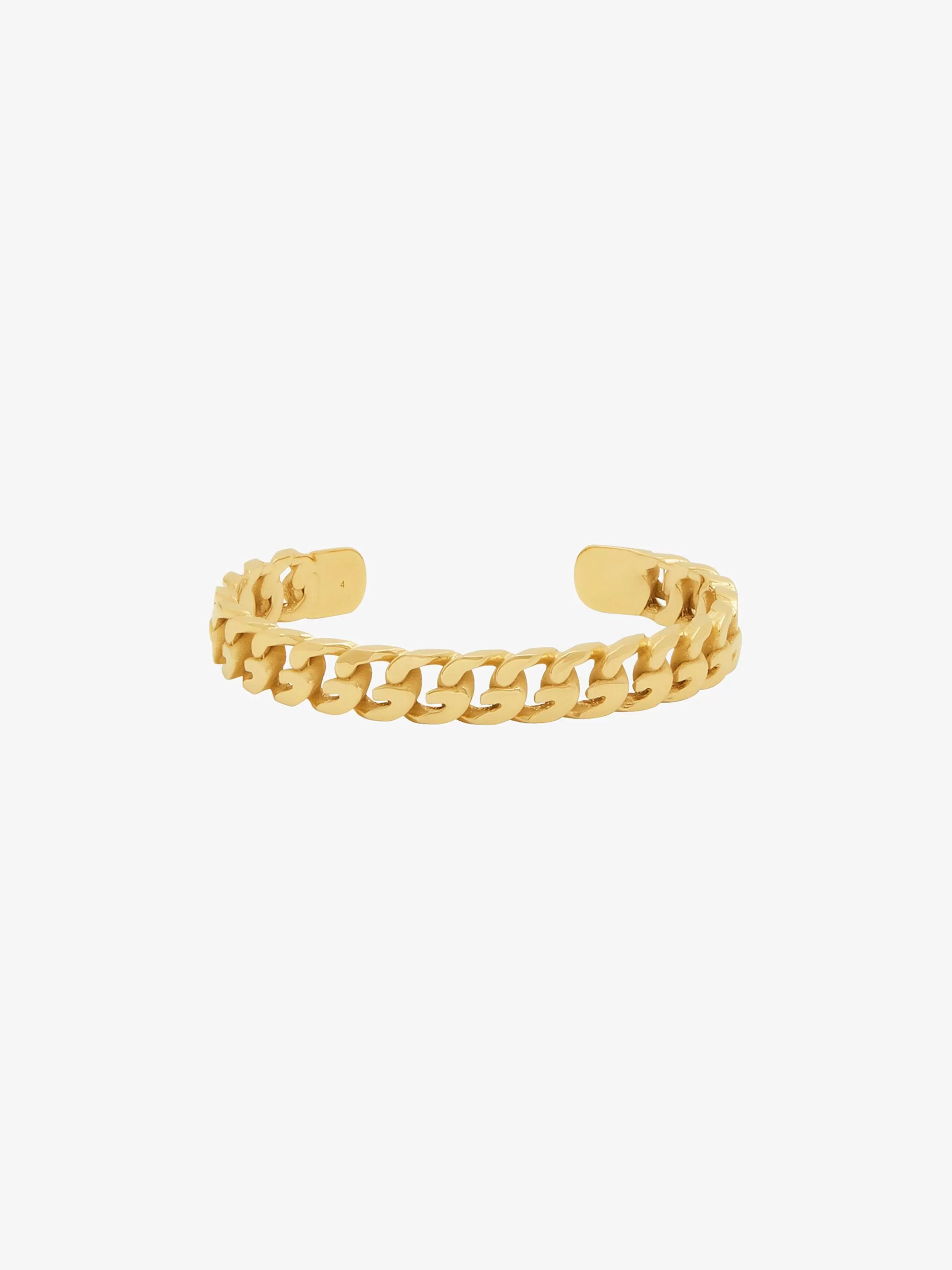 Givenchy Bijoux>Bracelet Ouvert Chaine G Jaune Dore