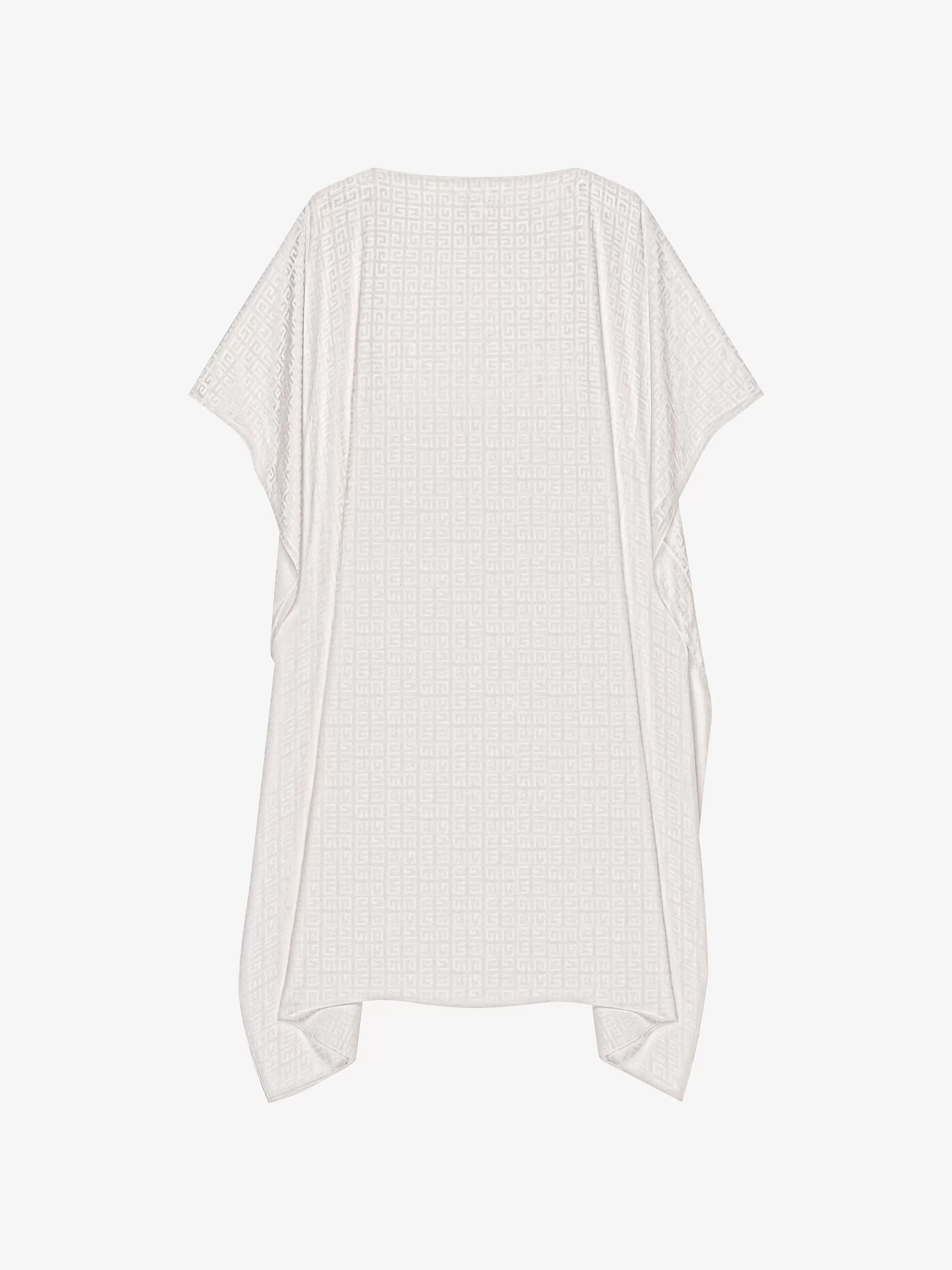 Givenchy Robes>Caftan En Jacquard 4G Blanc