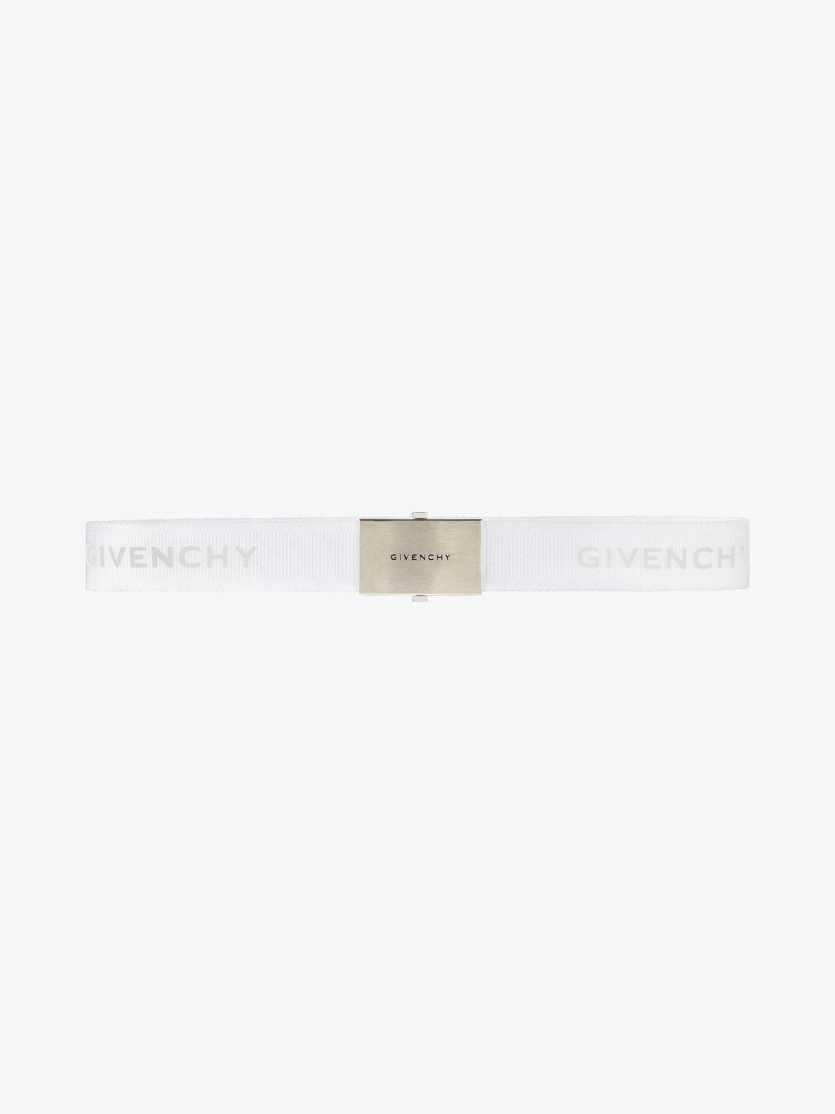 Givenchy Ceintures>Ceinture De Skate En Sangle Blanc