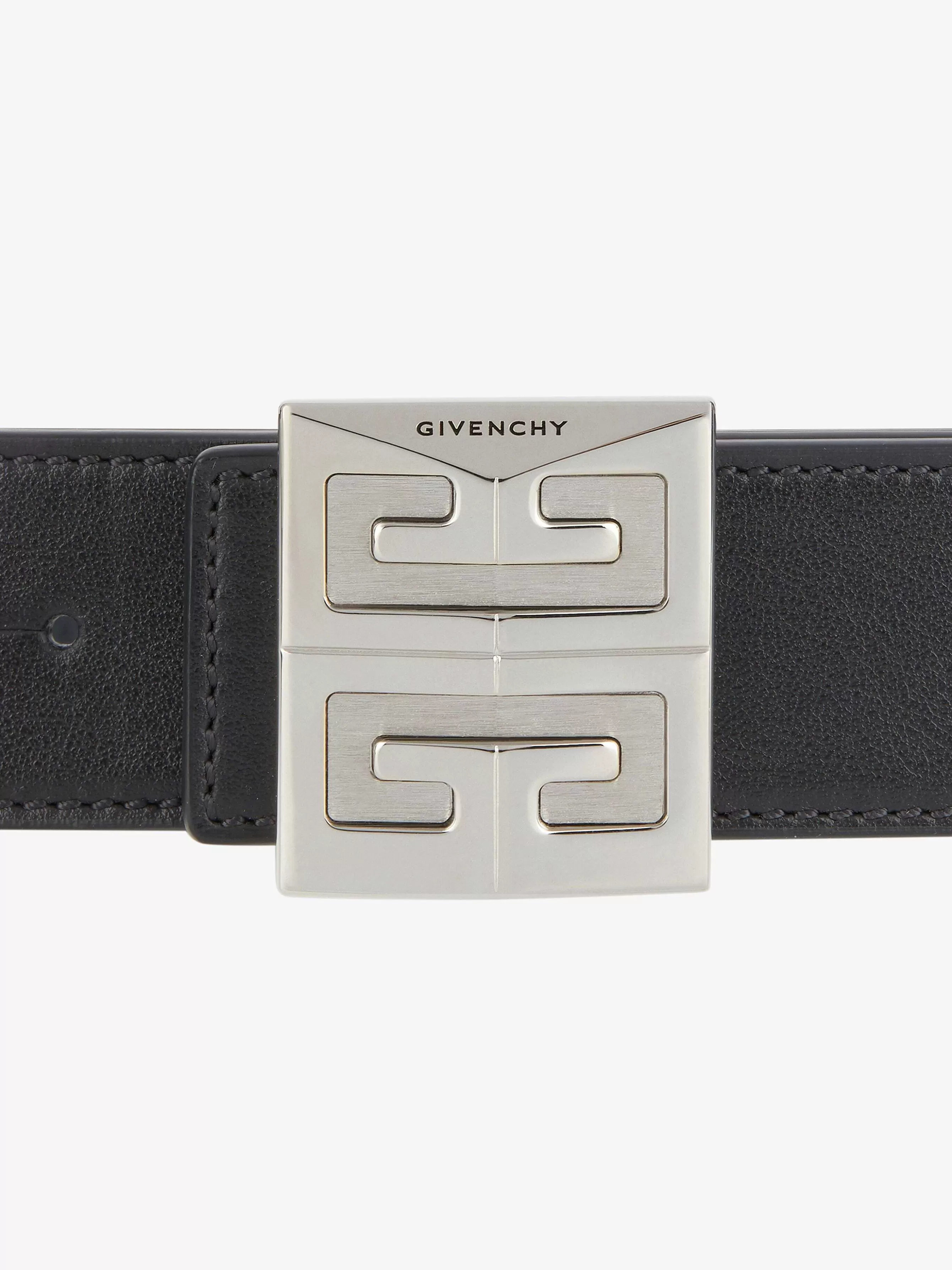 Givenchy Ceintures>Ceinture Reversible 4G En Cuir Noir/Bleu Fonce