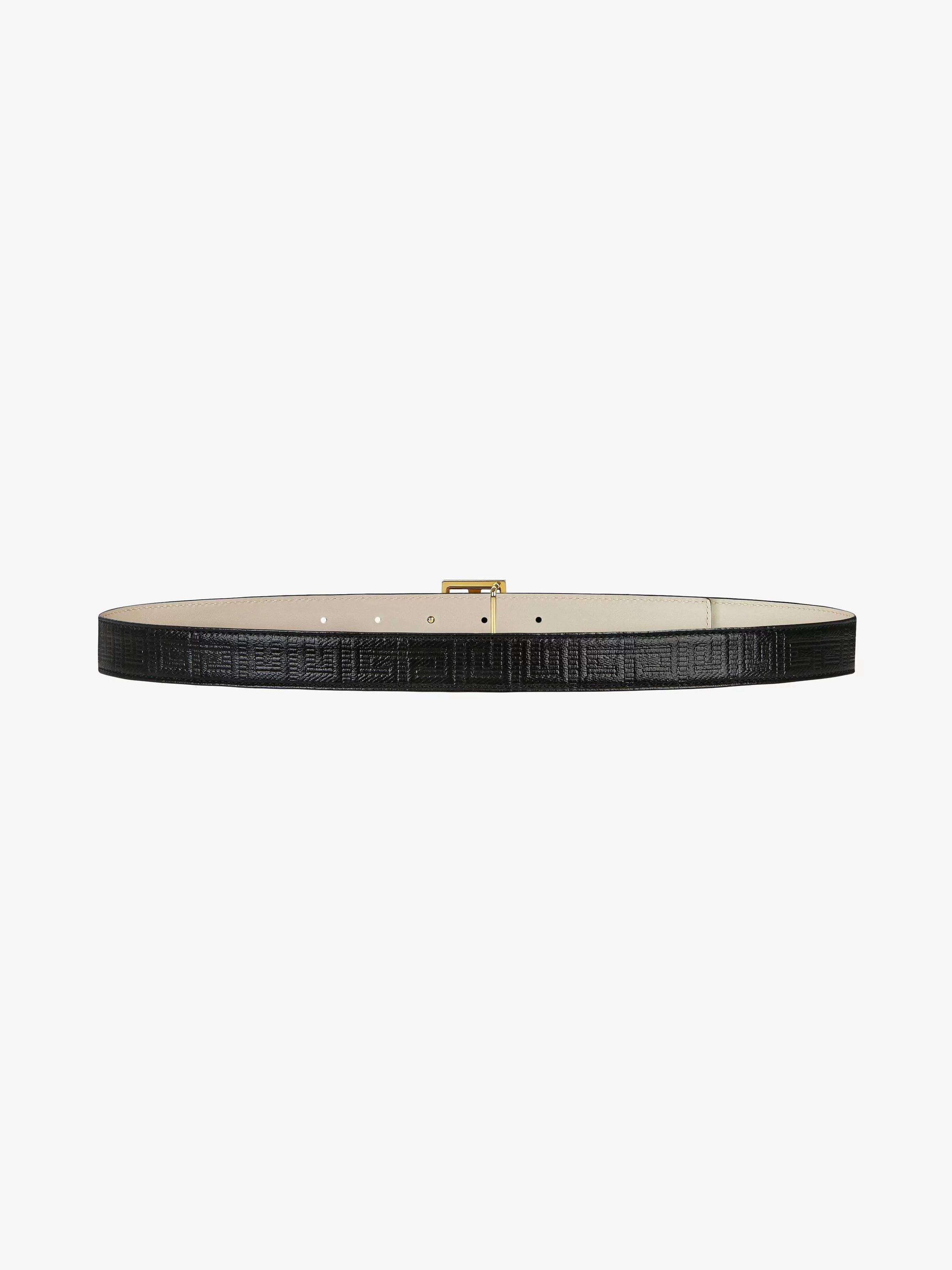 Givenchy Ceintures>Ceinture Reversible 4G En Toile Enduite Noir