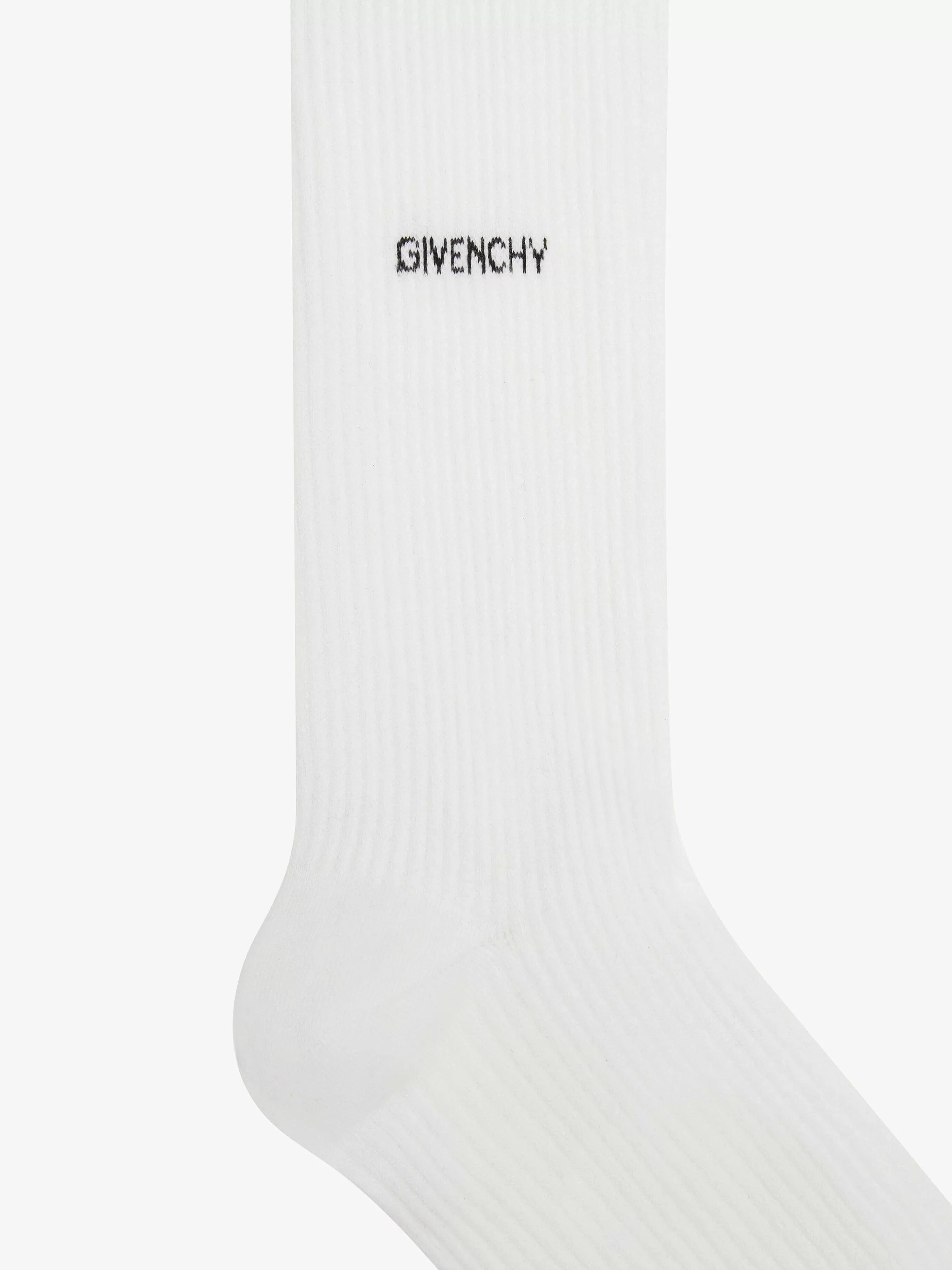 Givenchy Sous-Vetement>Chaussettes En Coton Blanc