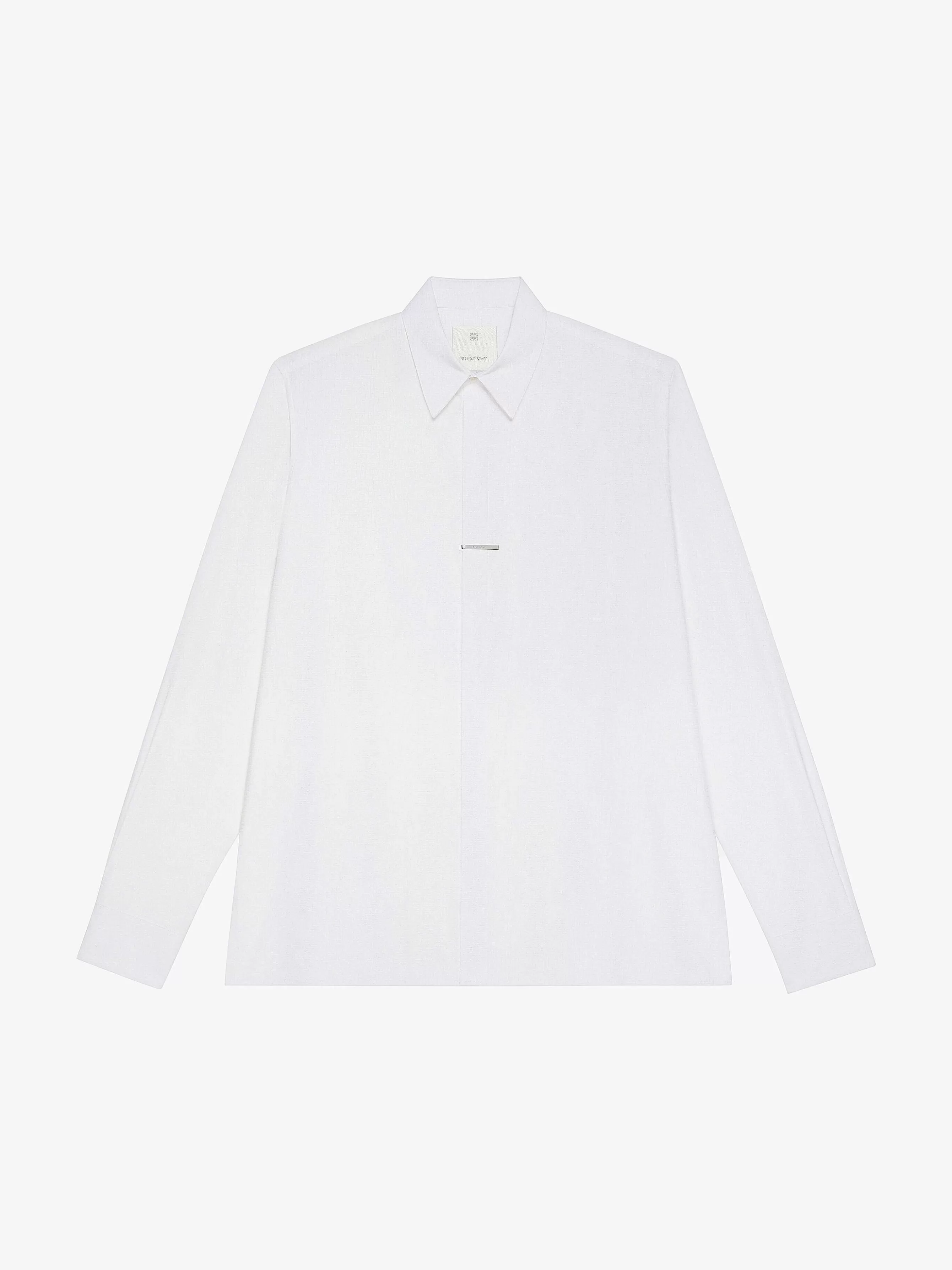 Givenchy Chemises>Chemise En Jacquard 4G Blanc