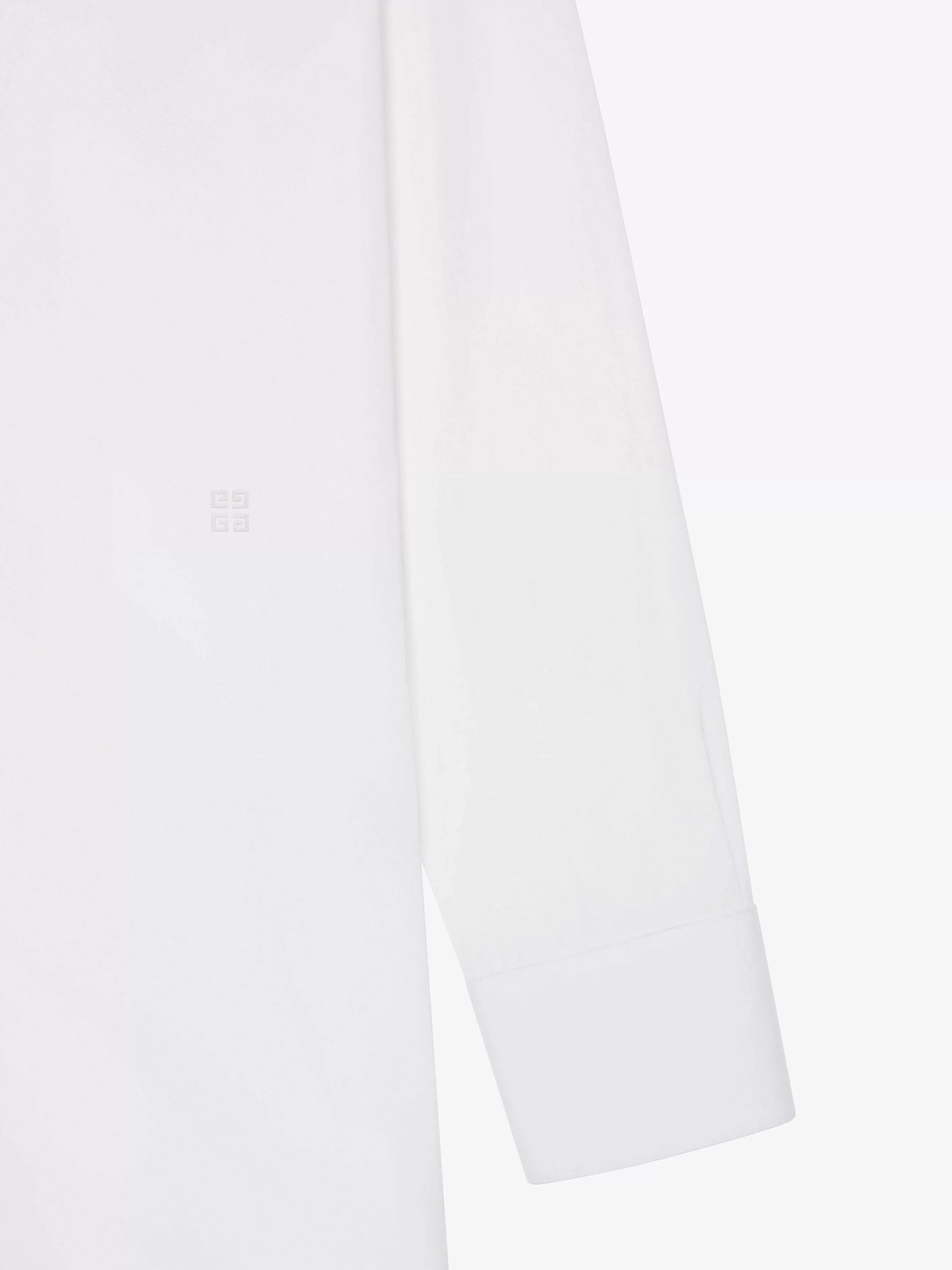 Givenchy Chemises>Chemise En Popeline Blanc