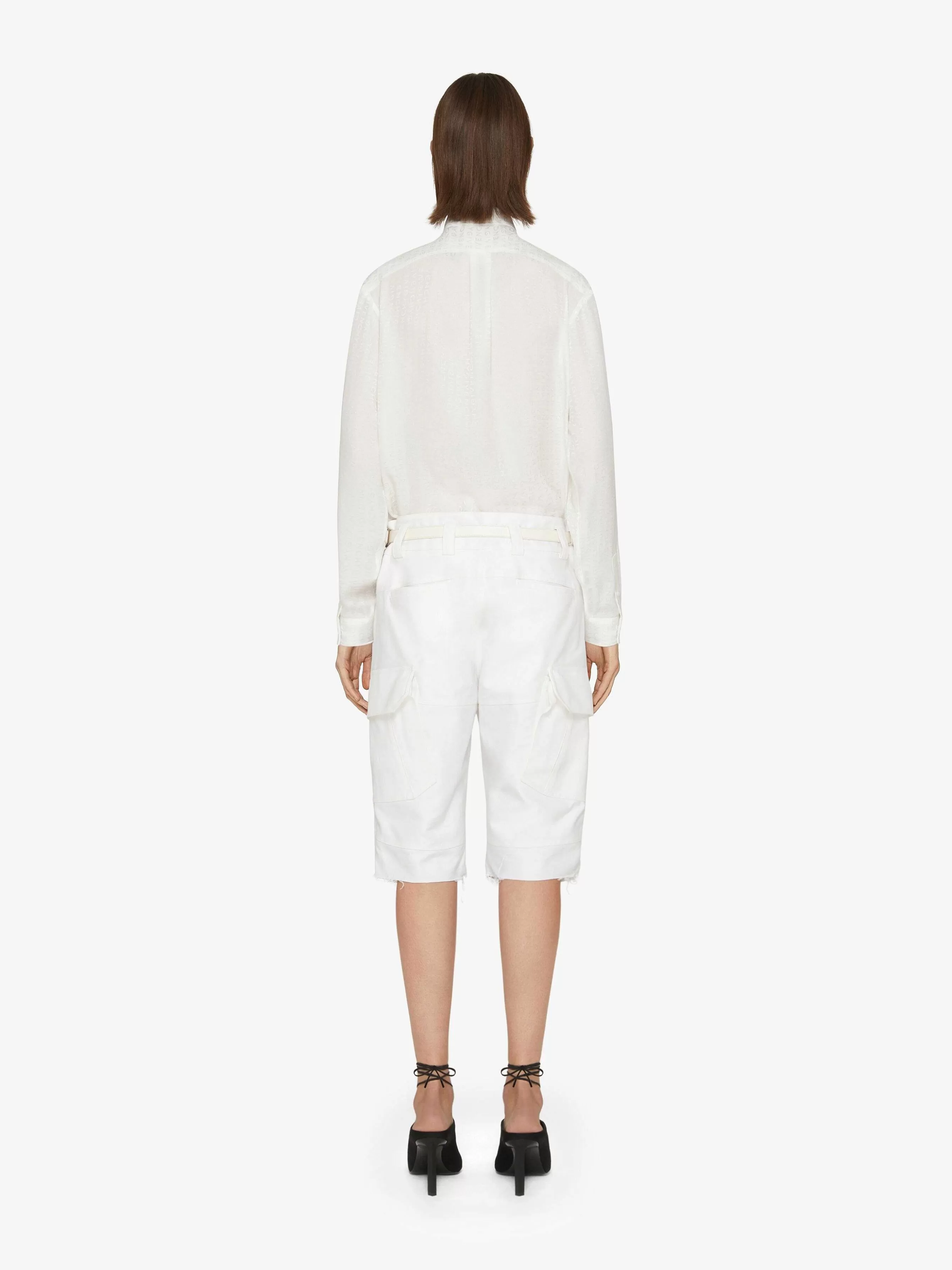 Givenchy Hauts Et Chemises>Chemise En Soie Blanc