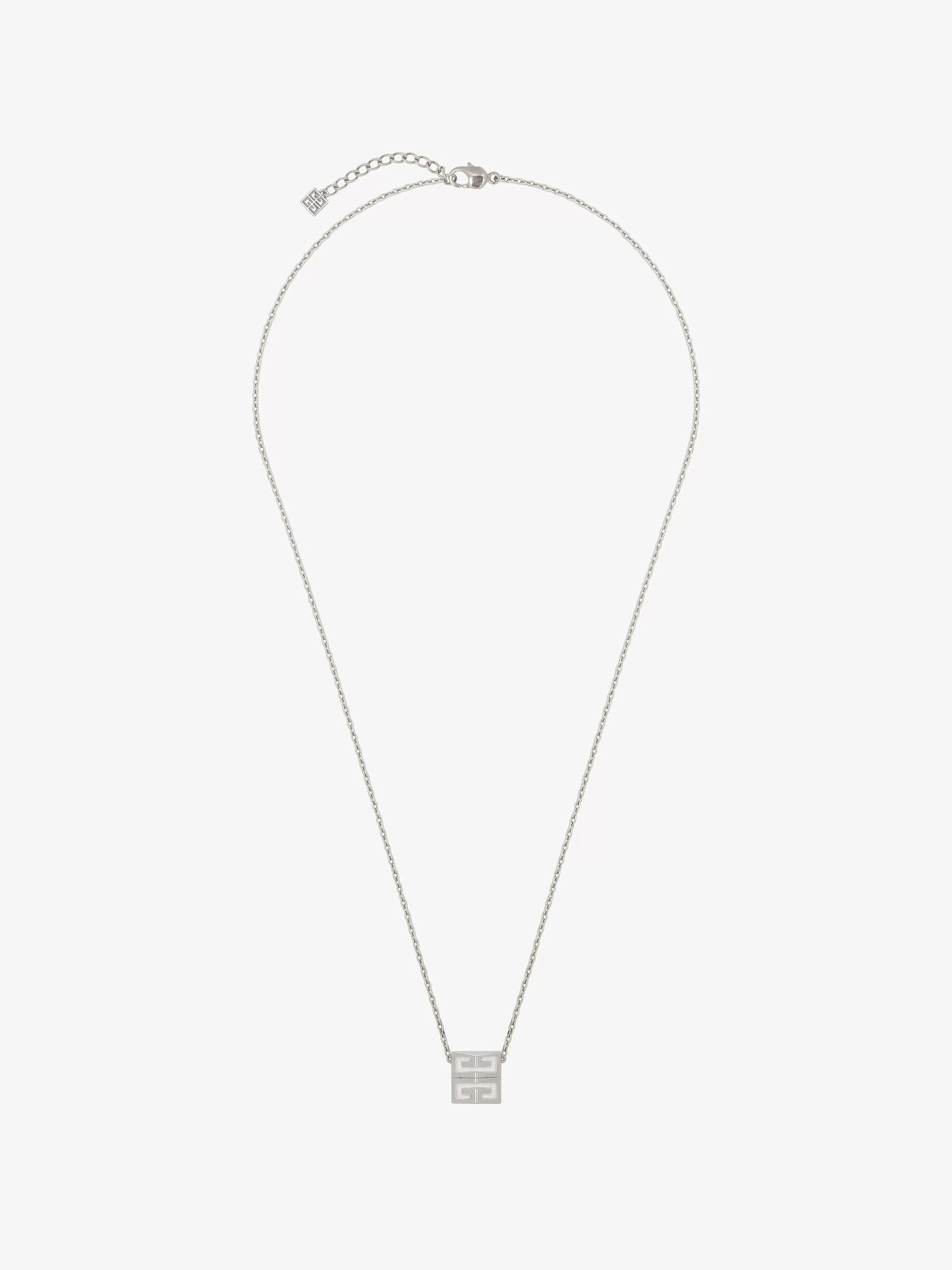 Givenchy Bijoux>Collier 4G En Metal Argente