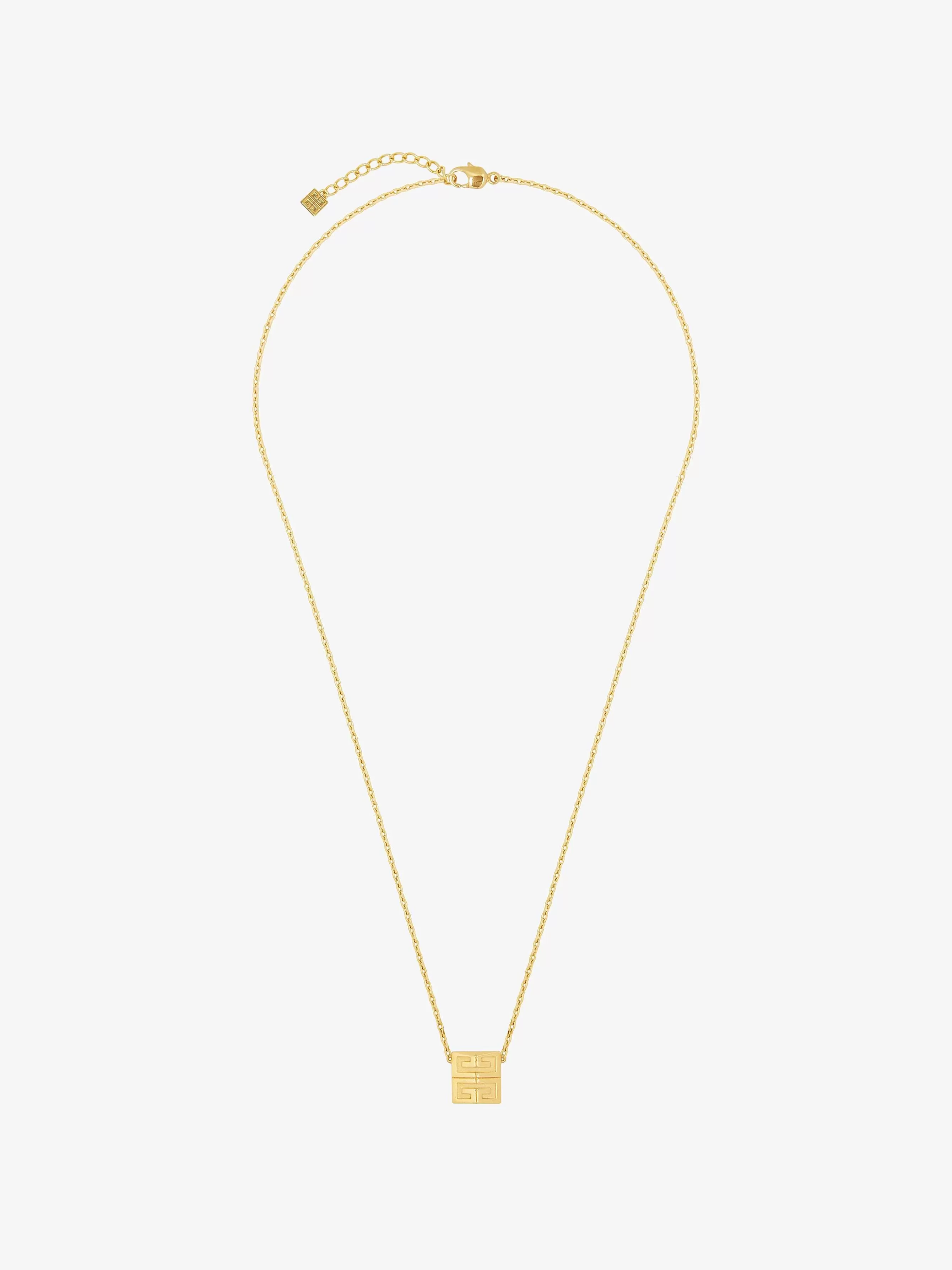 Givenchy Bijoux>Collier 4G En Metal Jaune Dore