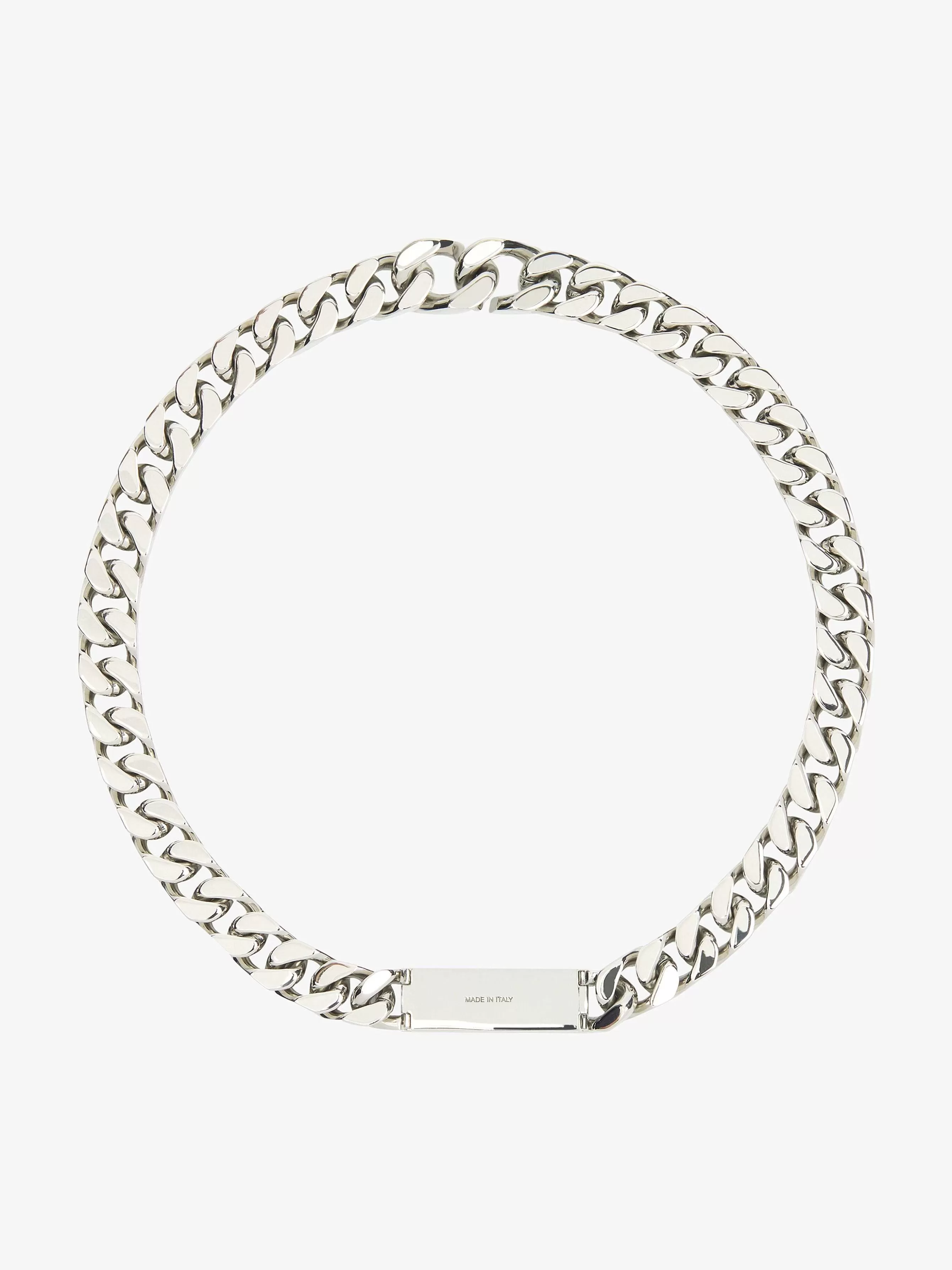 Givenchy Bijoux>Collier D'Identite En Metal Argente