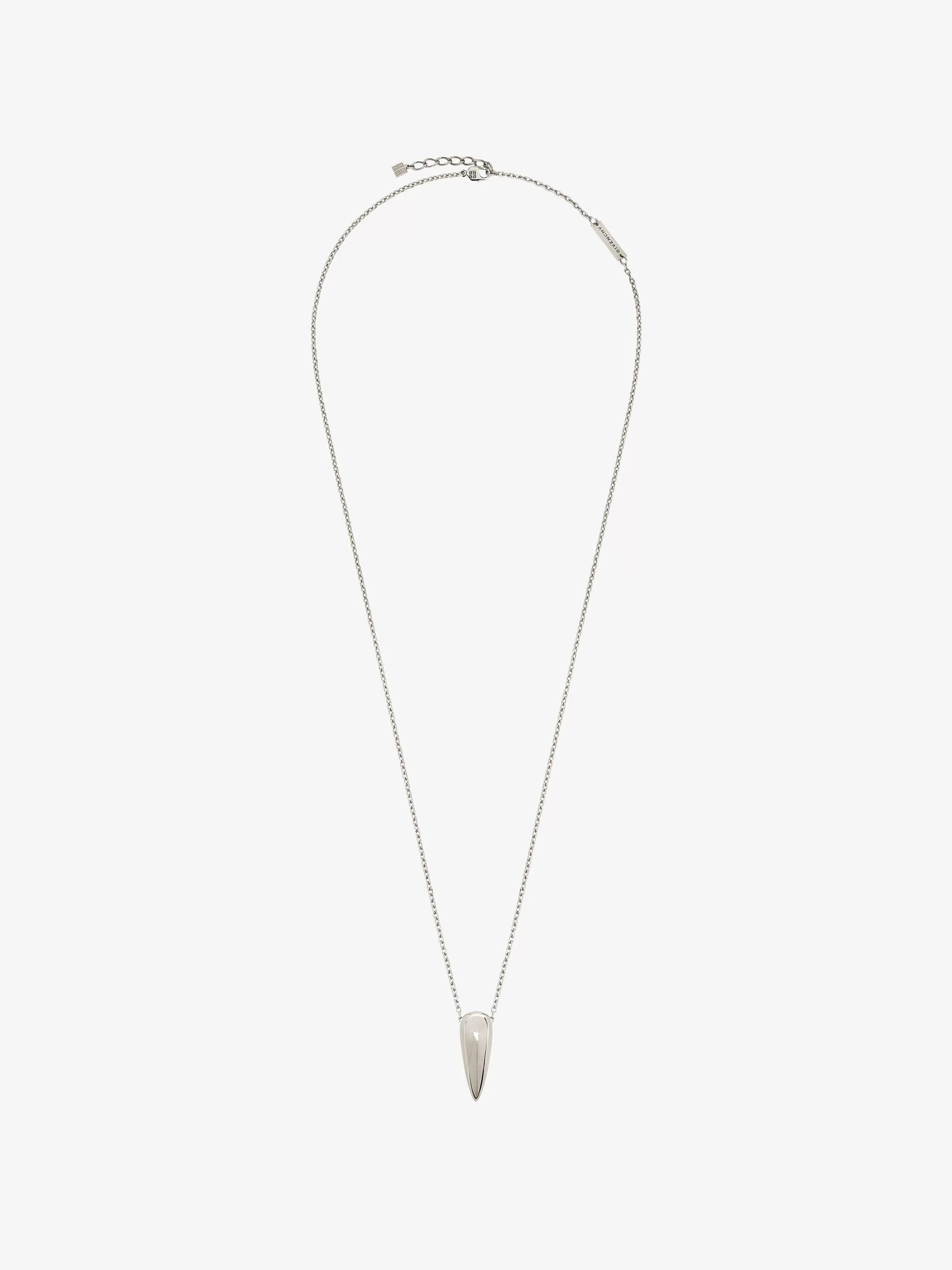 Givenchy Bijoux>Collier Larmes G En Metal Argente