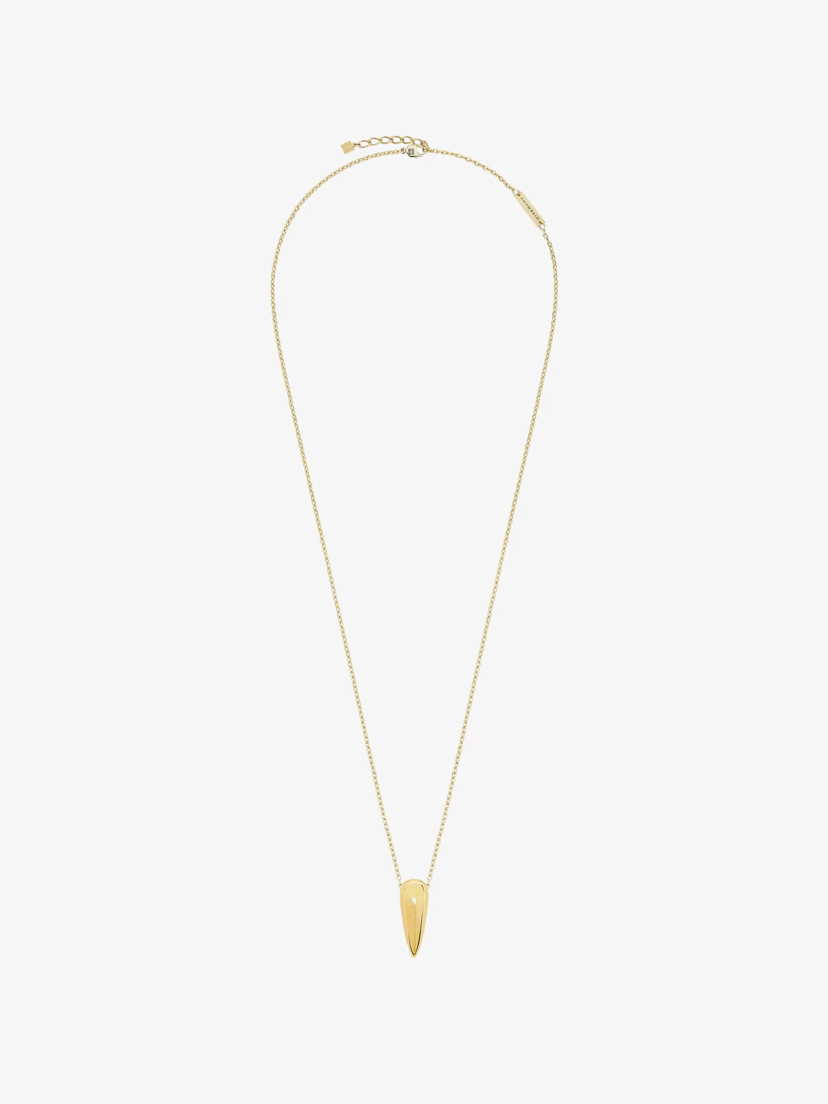 Givenchy Bijoux>Collier Larmes G En Metal Jaune Dore