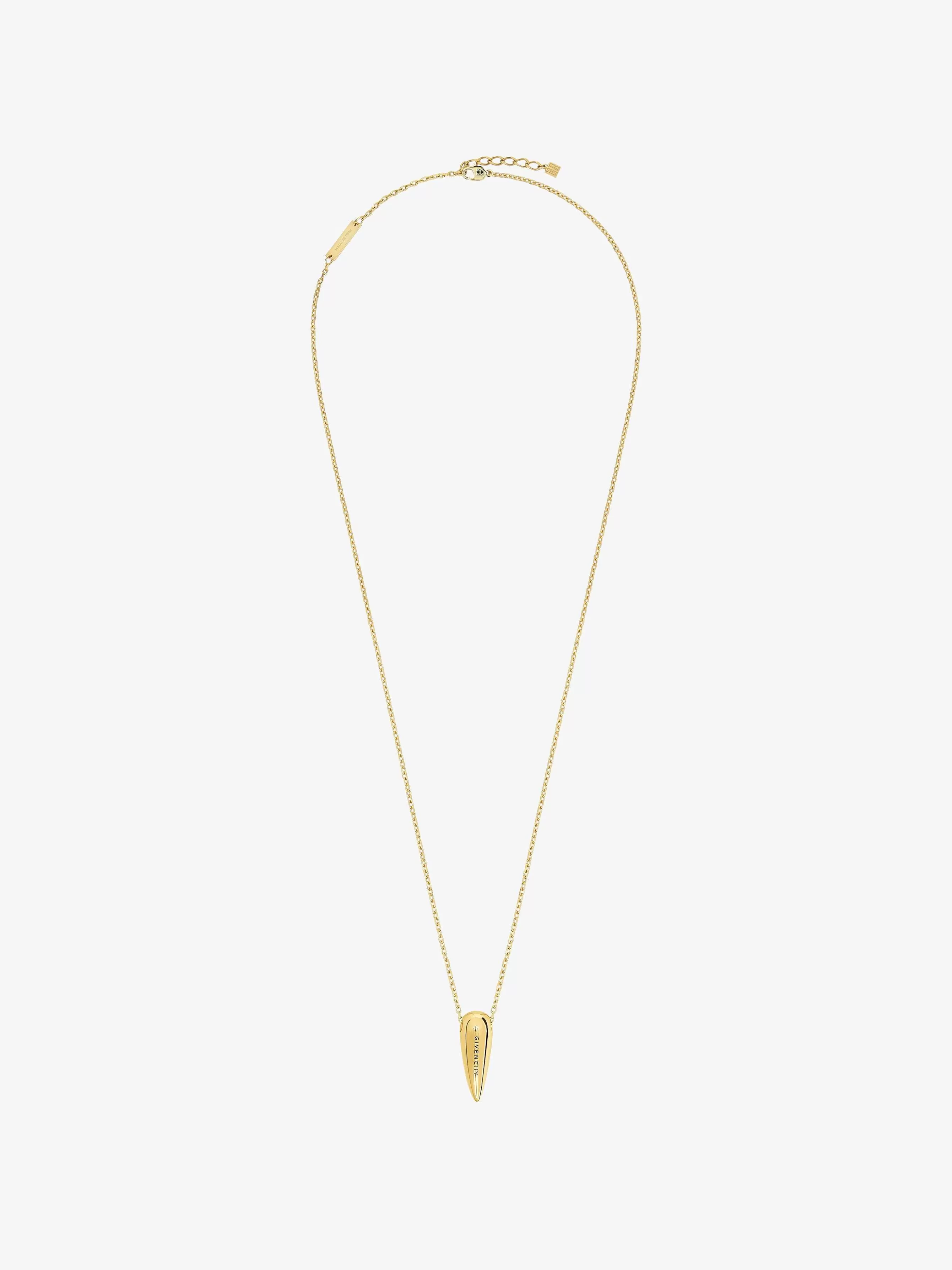 Givenchy Bijoux>Collier Larmes G En Metal Jaune Dore