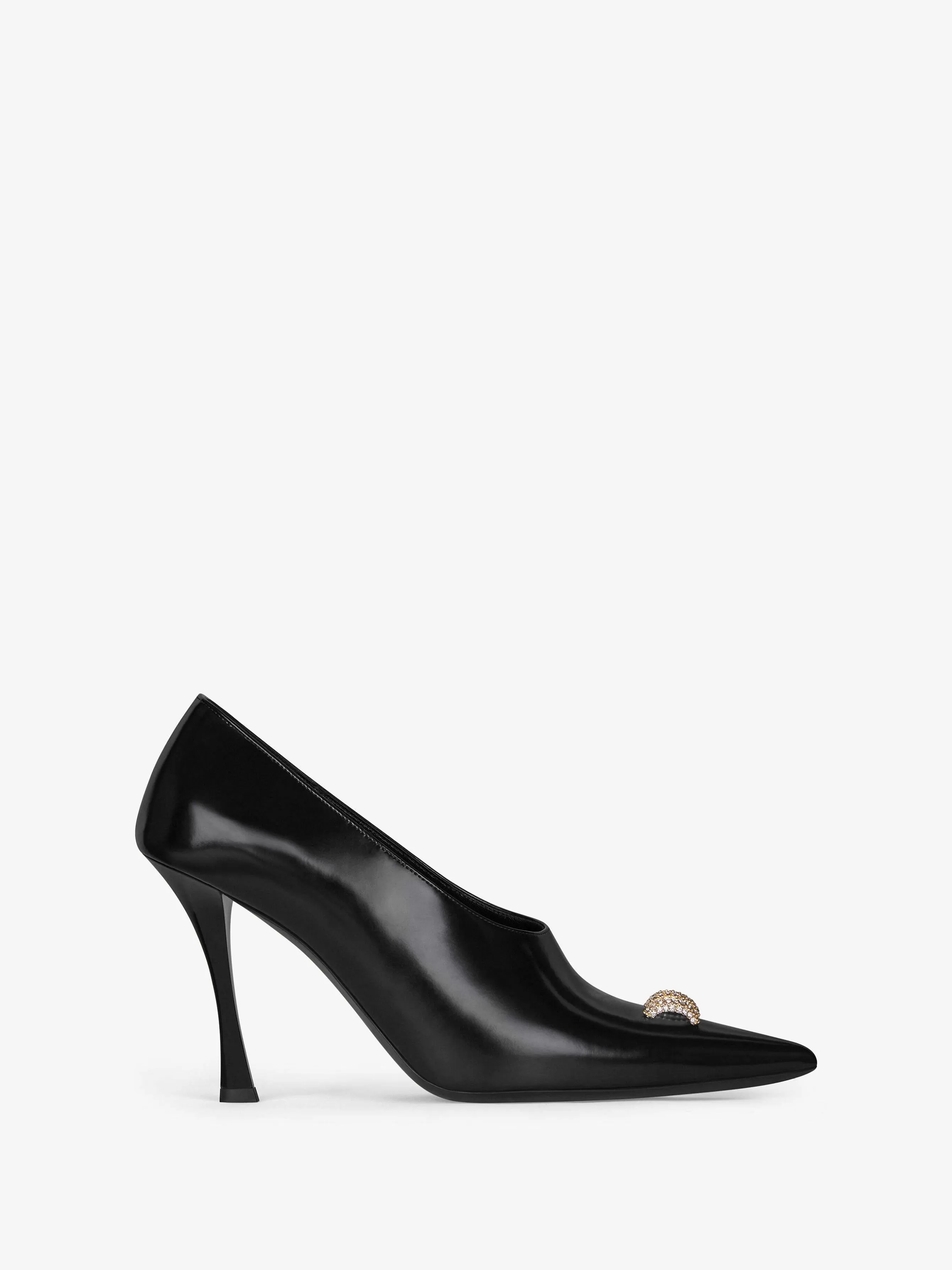 Givenchy Talons>Escarpins Show En Cuir Avec Cristaux Noir