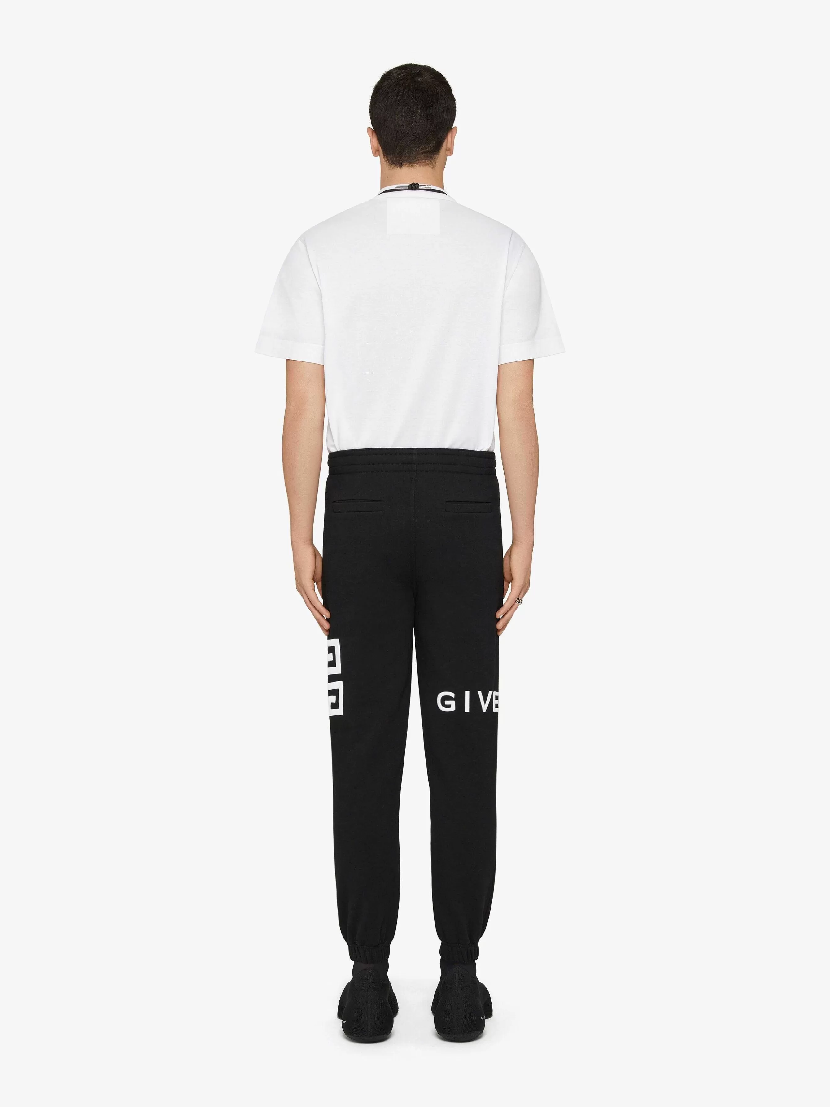 Givenchy Pantalon> 4G - Pantalon De Jogging Slim En Polaire Noir