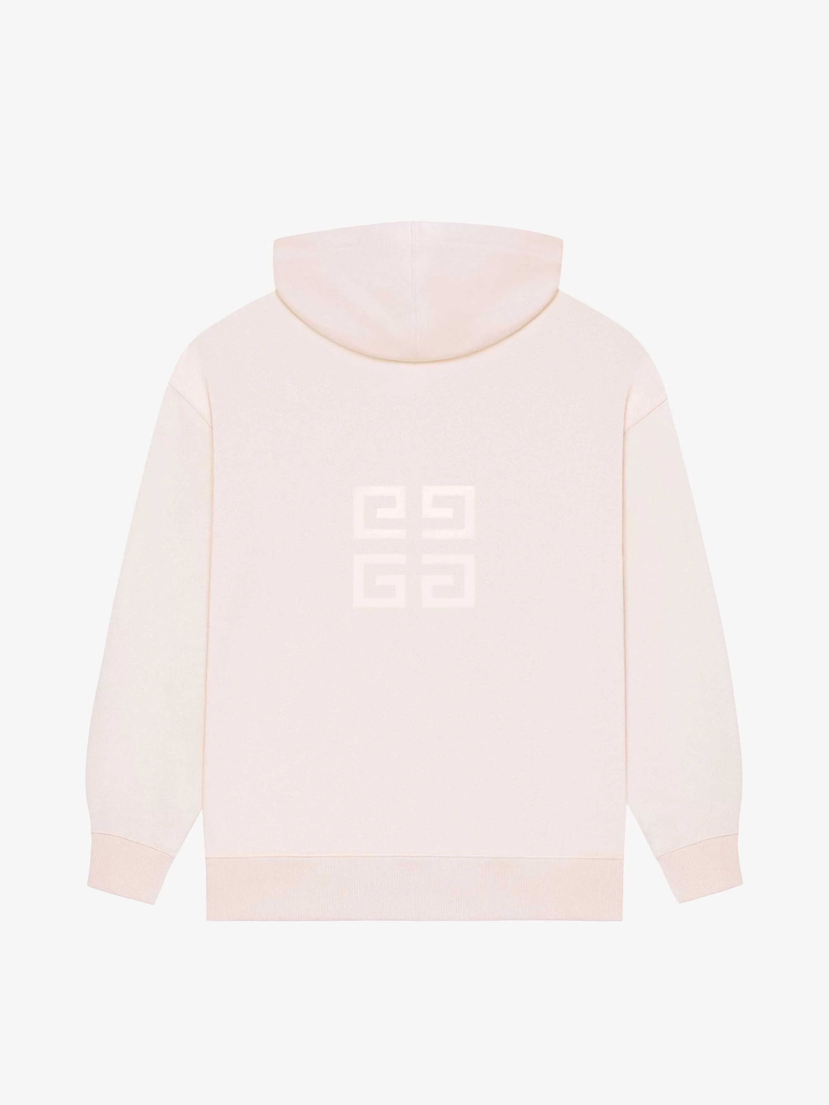 Givenchy Sweats Et Sweats A Capuche> 4G - Sweat A Capuche Ajuste En Polaire Rose Nu