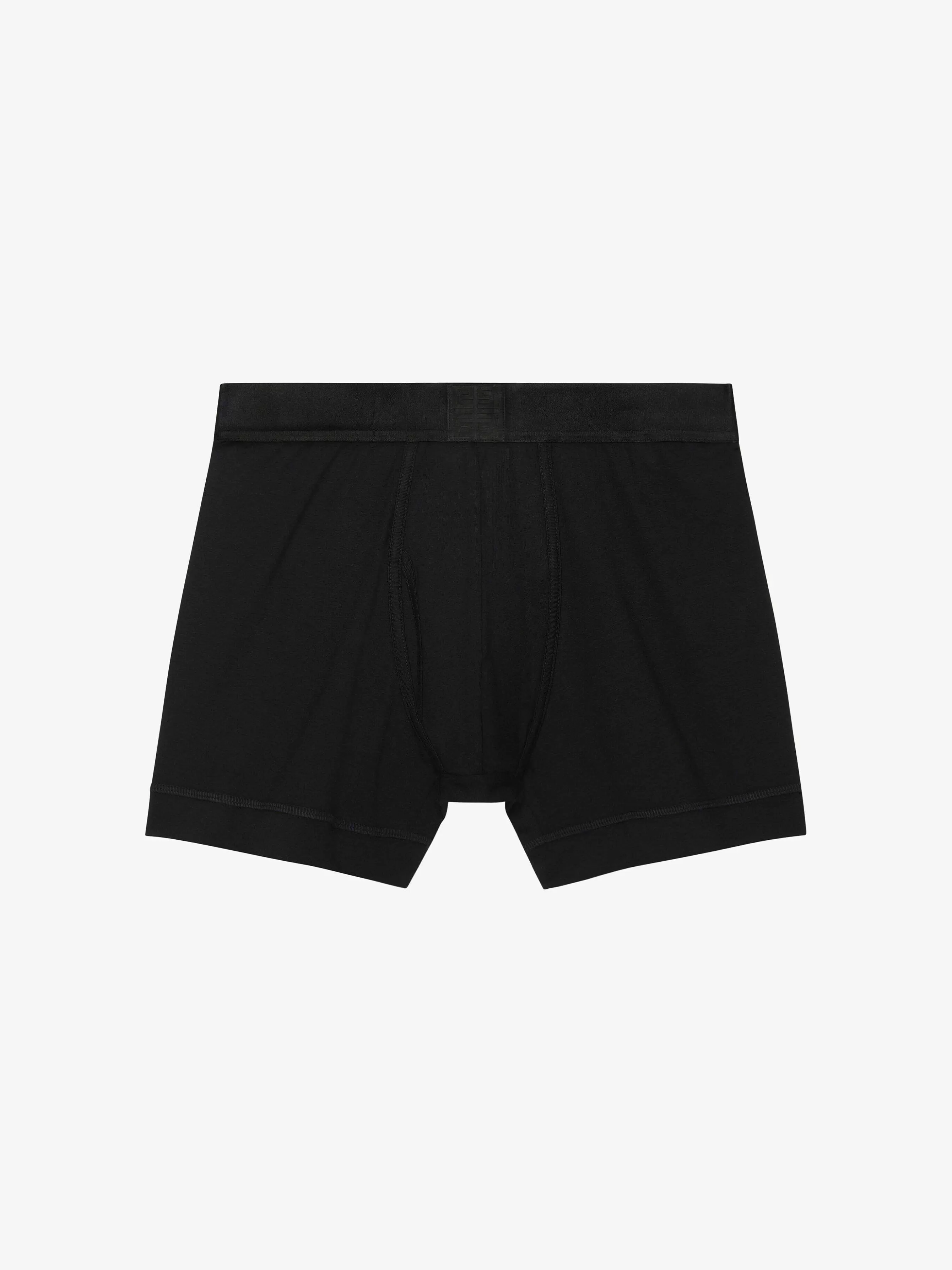 Givenchy Sous-Vetement> 4G Boxer En Jersey Noir