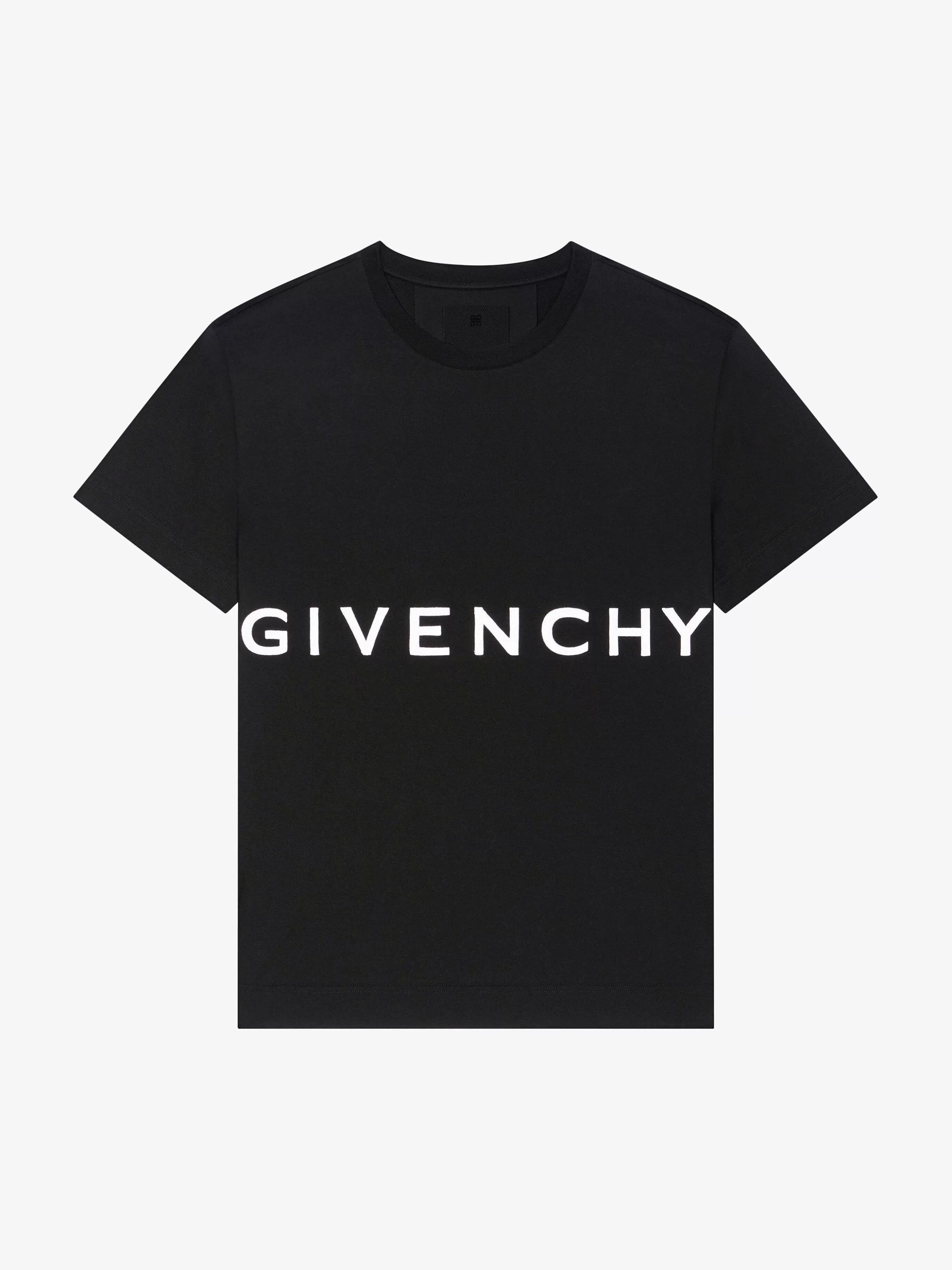 Givenchy T-Shirts> 4G T-Shirt Oversize En Coton Noir