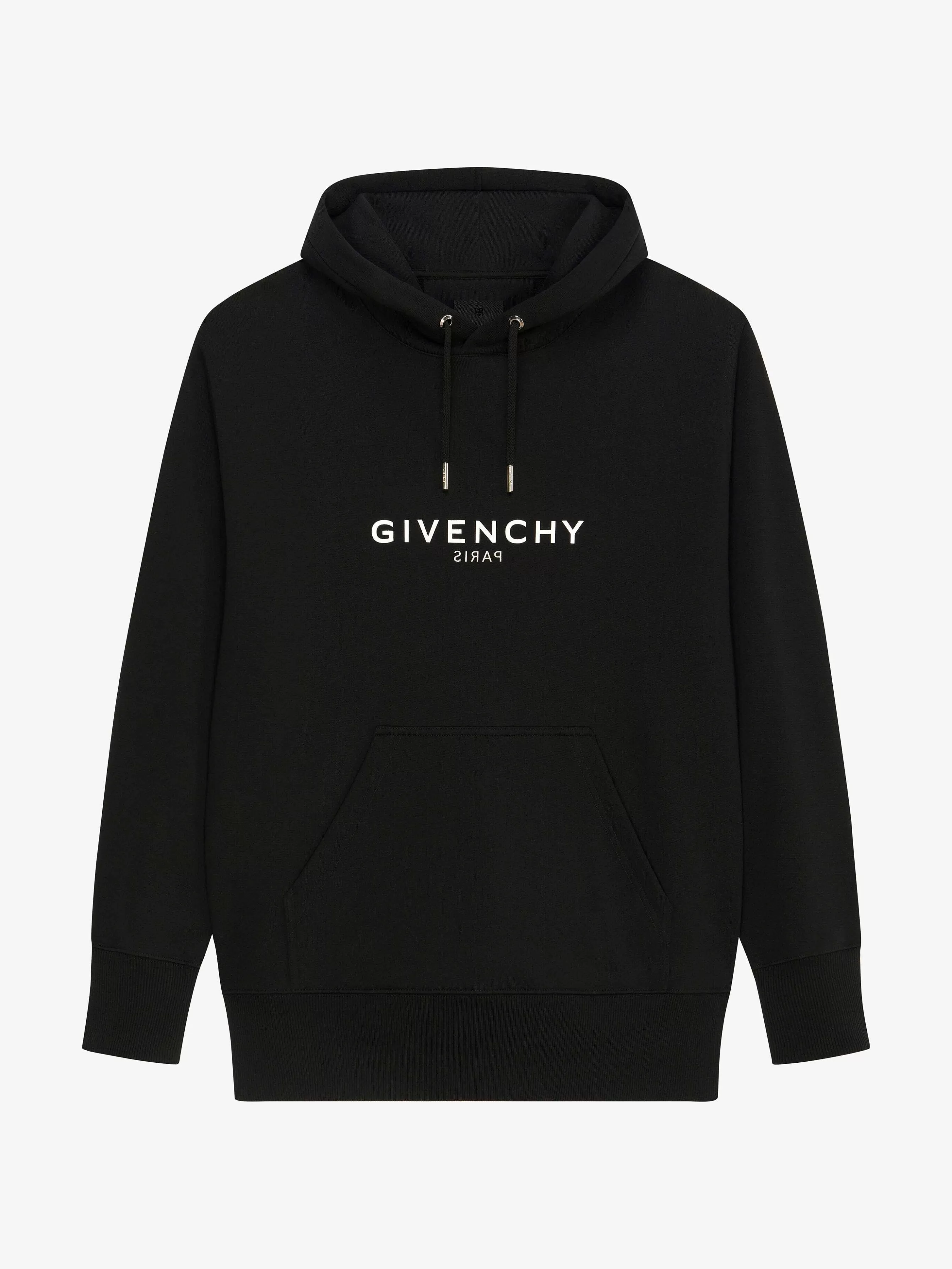 Givenchy Sweats Et Sweats A Capuche> - Sweat A Capuche Inverse En Polaire Noir