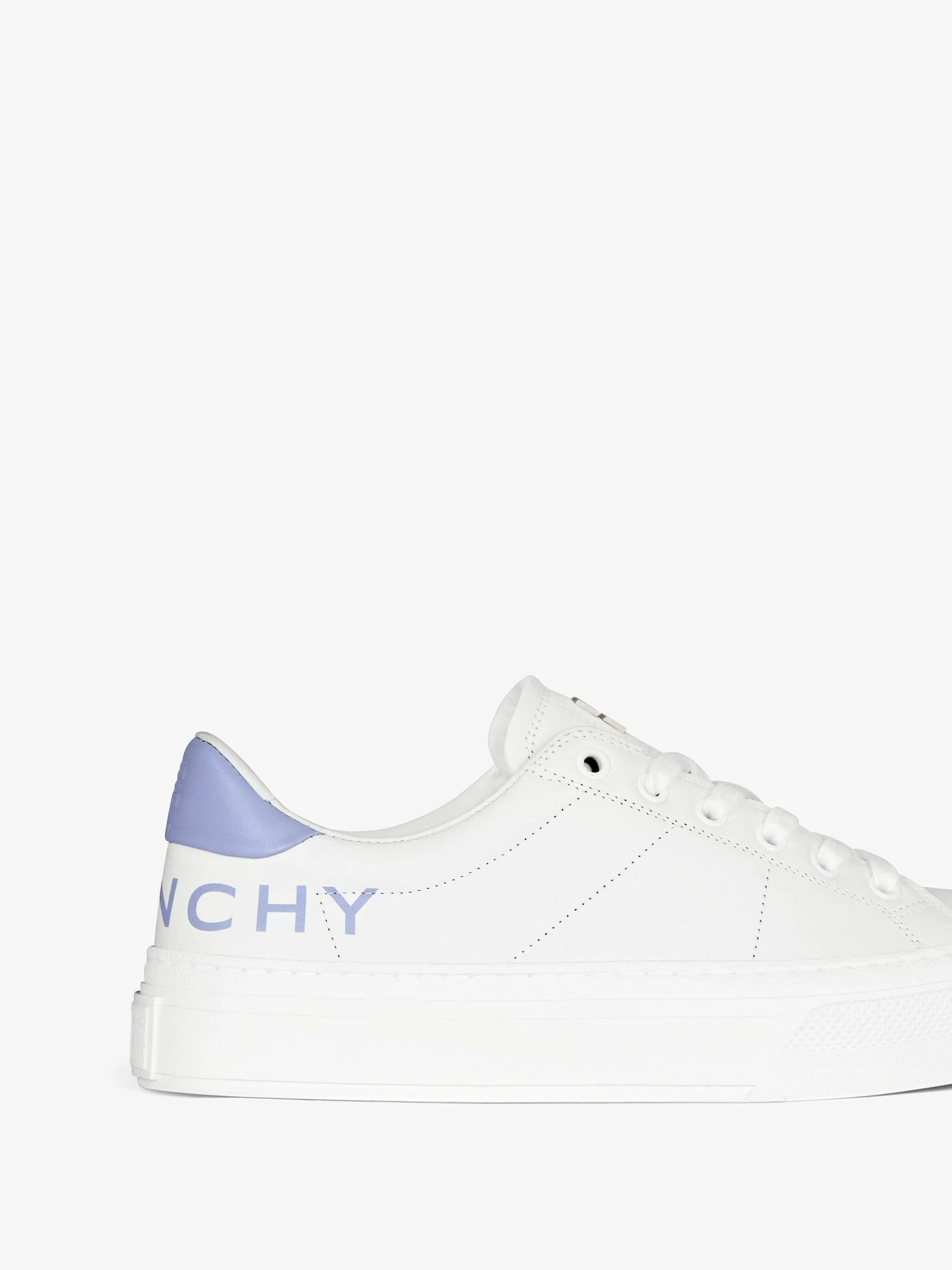 Givenchy Baskets> Baskets City Sport En Cuir Blanc/Lilas