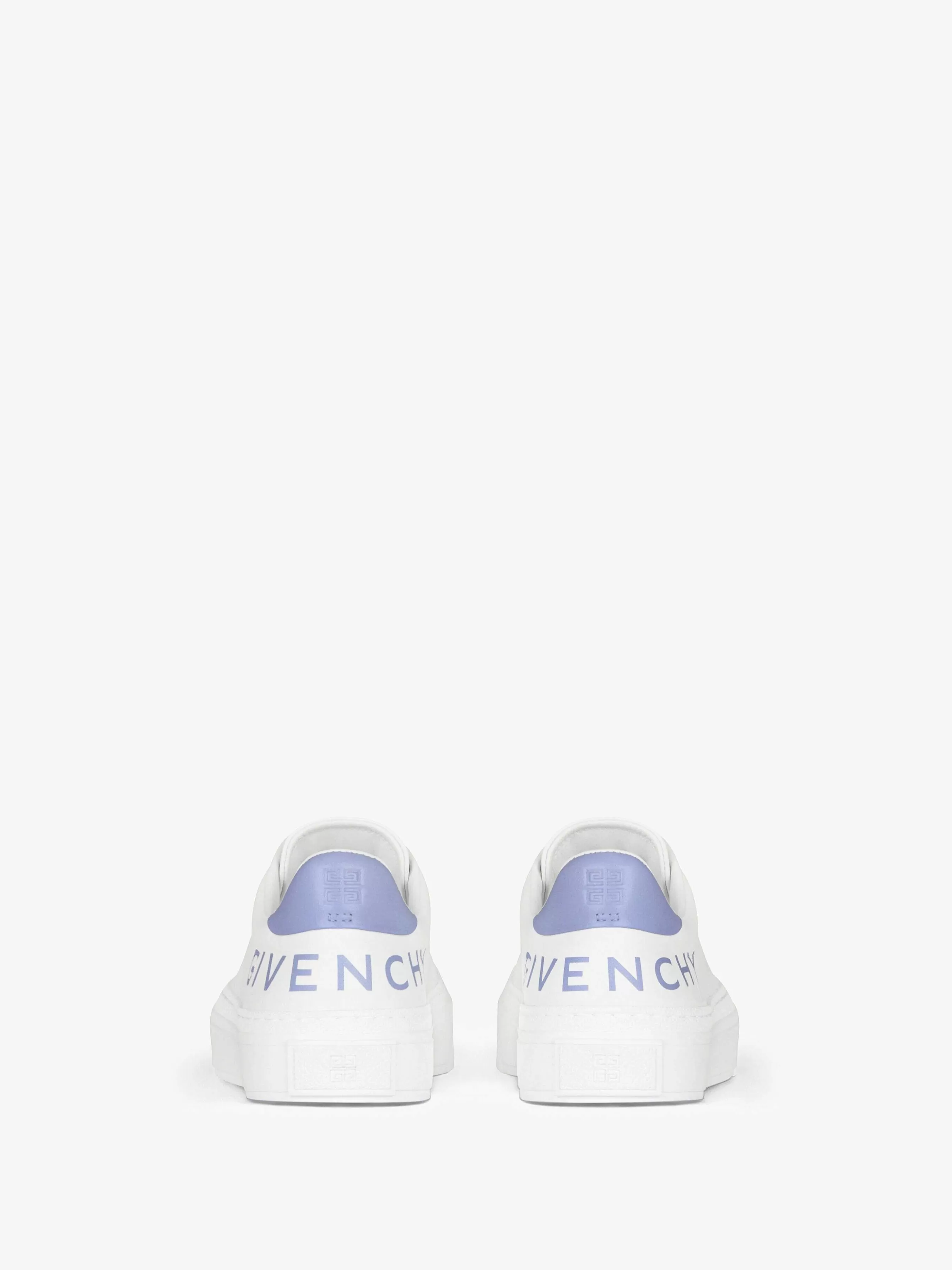 Givenchy Baskets> Baskets City Sport En Cuir Blanc/Lilas